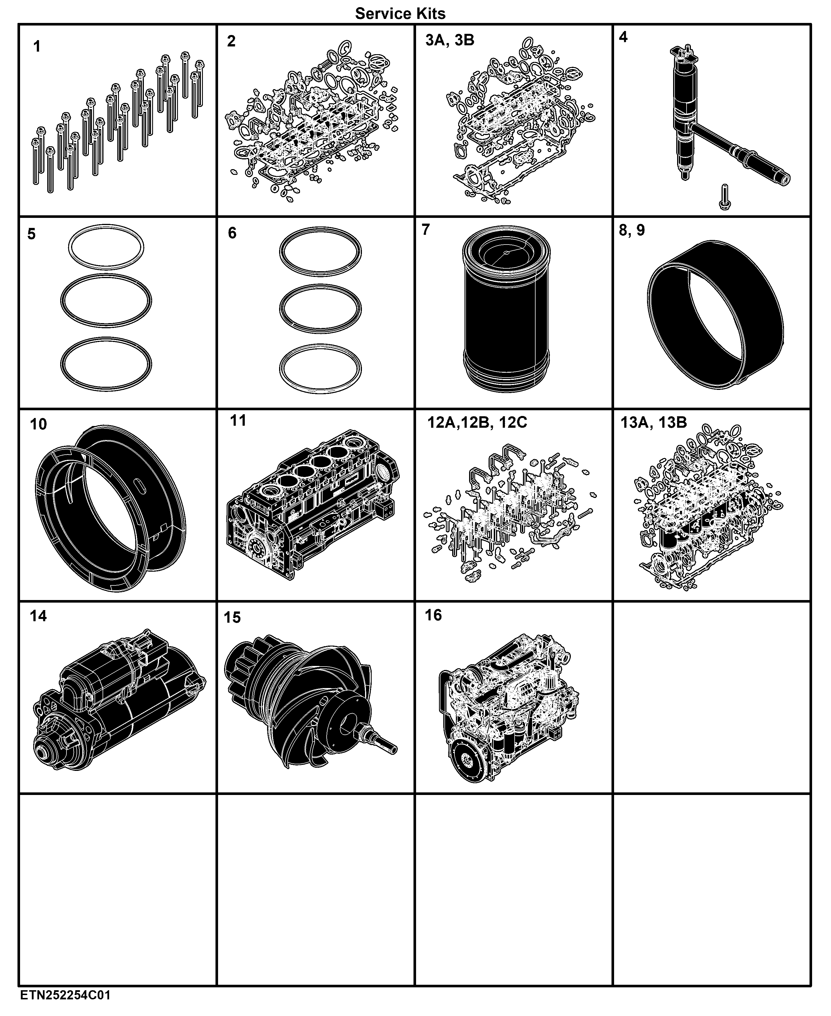 E9 Engine 6090RX502-DZ111290- ETN188163