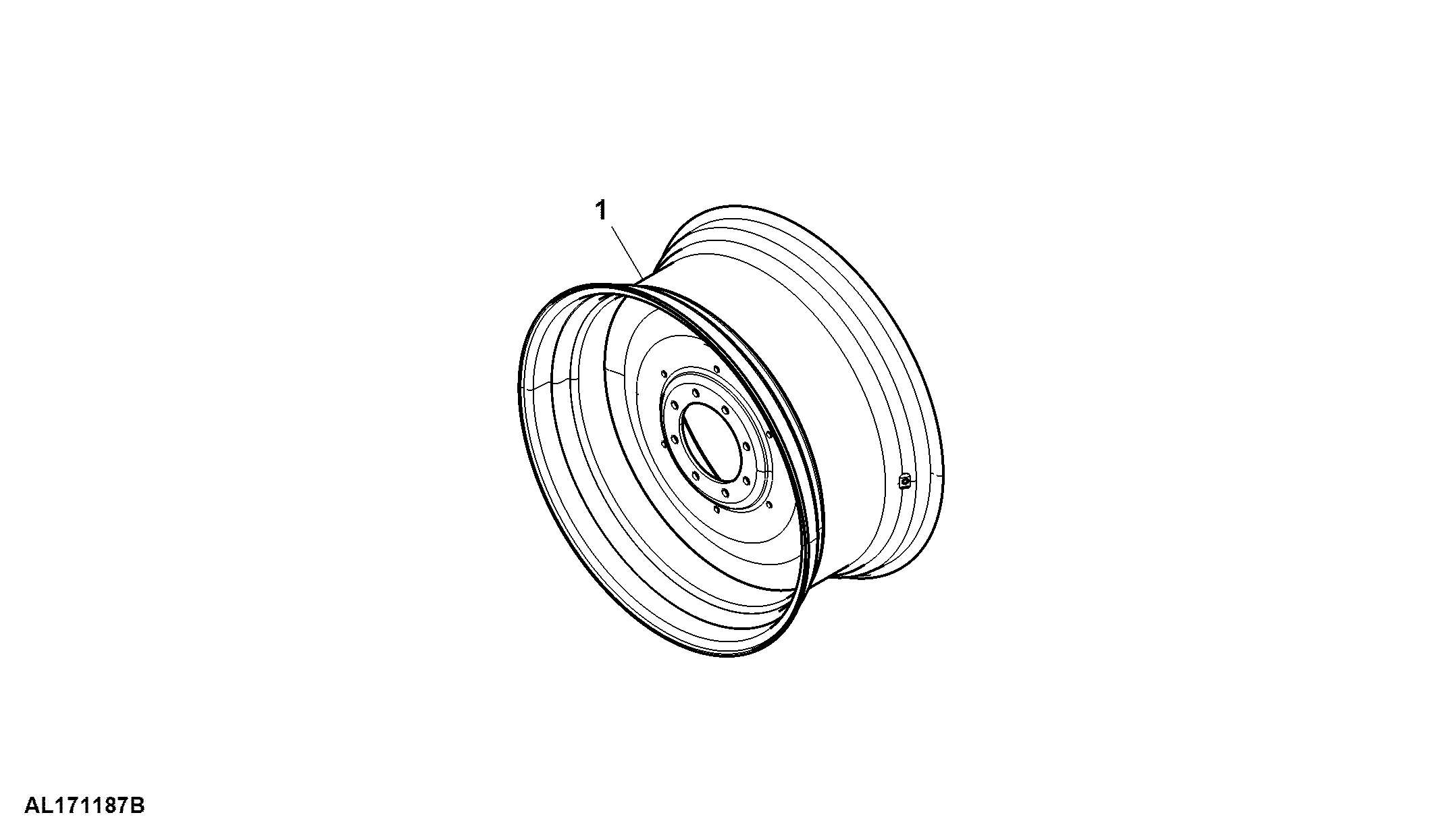 Rear Wheel, Fixed, DW18LX38