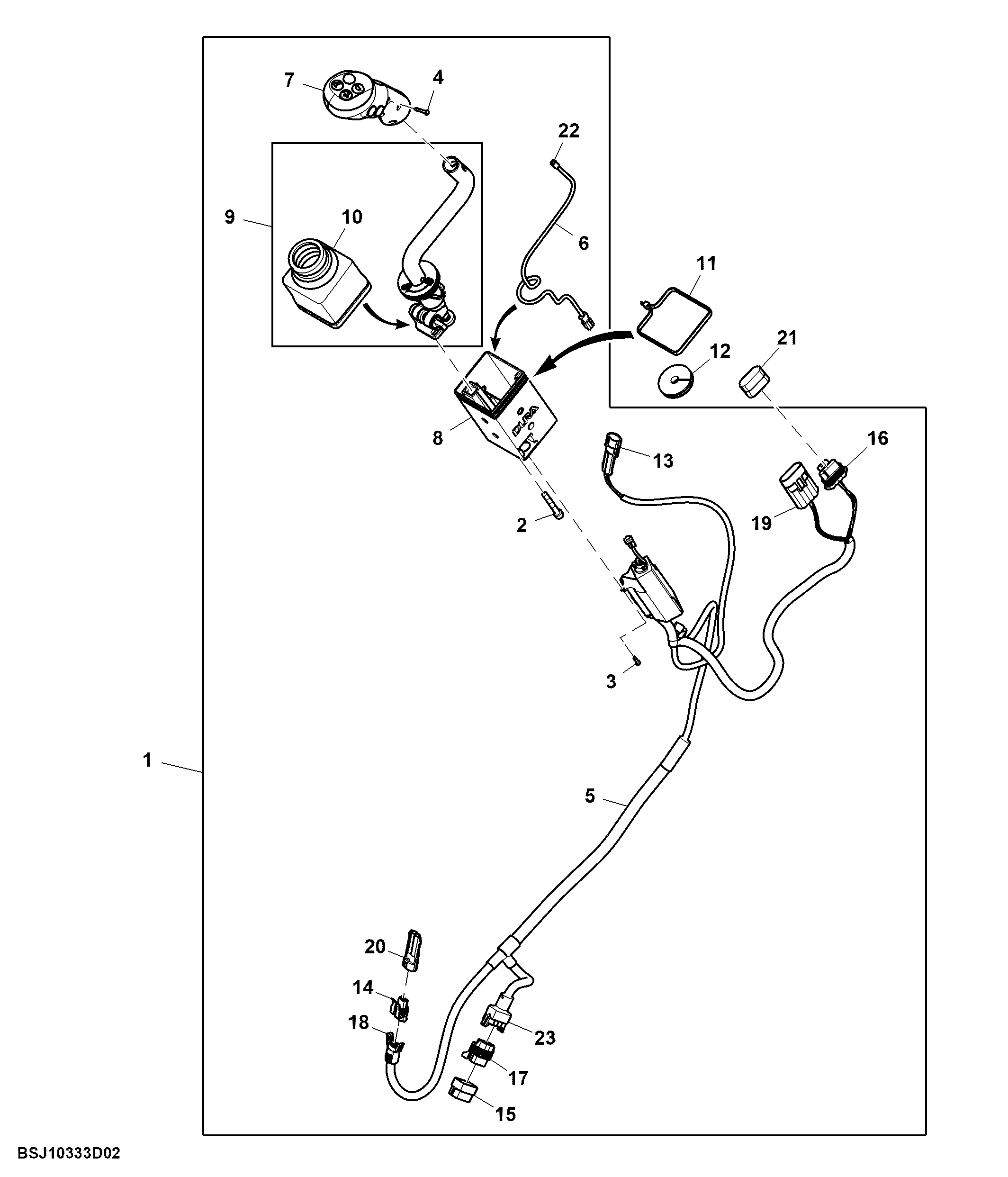 Dual Mid SCV, Joystick Control, Attachment (3/3)