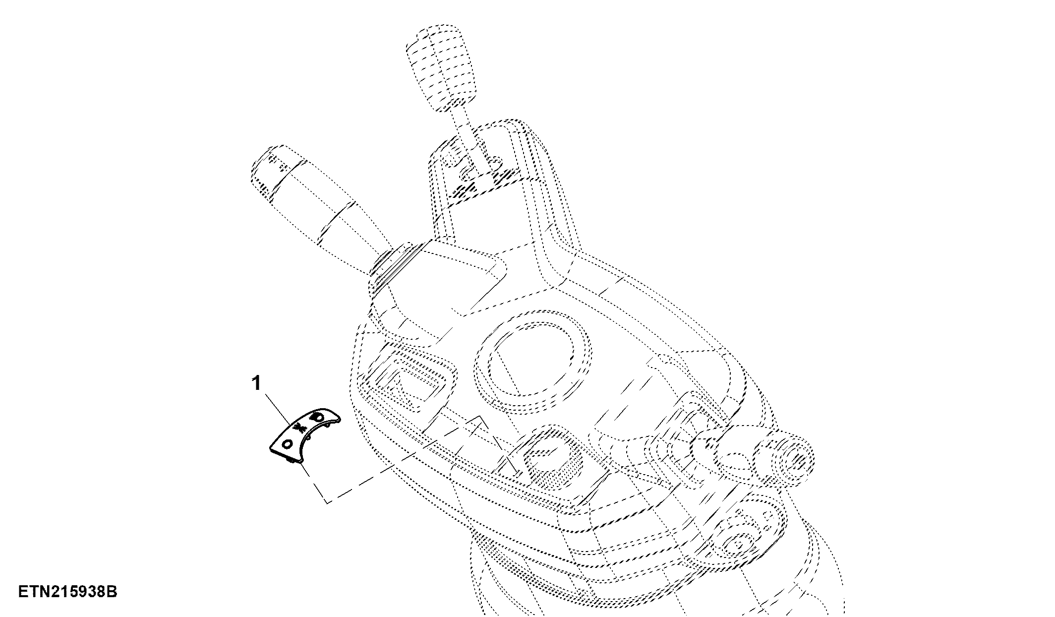 Insert/ Module, Headlight Switch, Steering Console