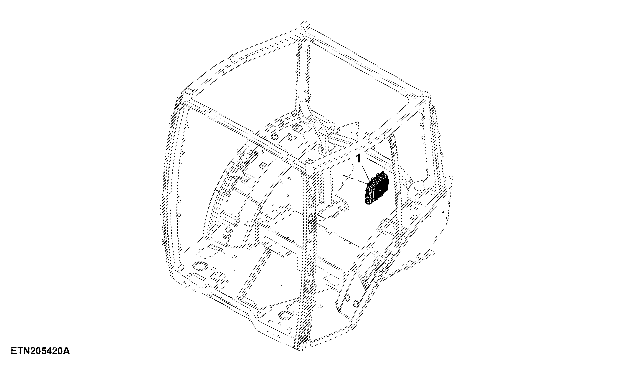 Control Unit, Multi-Functional Cab Controller