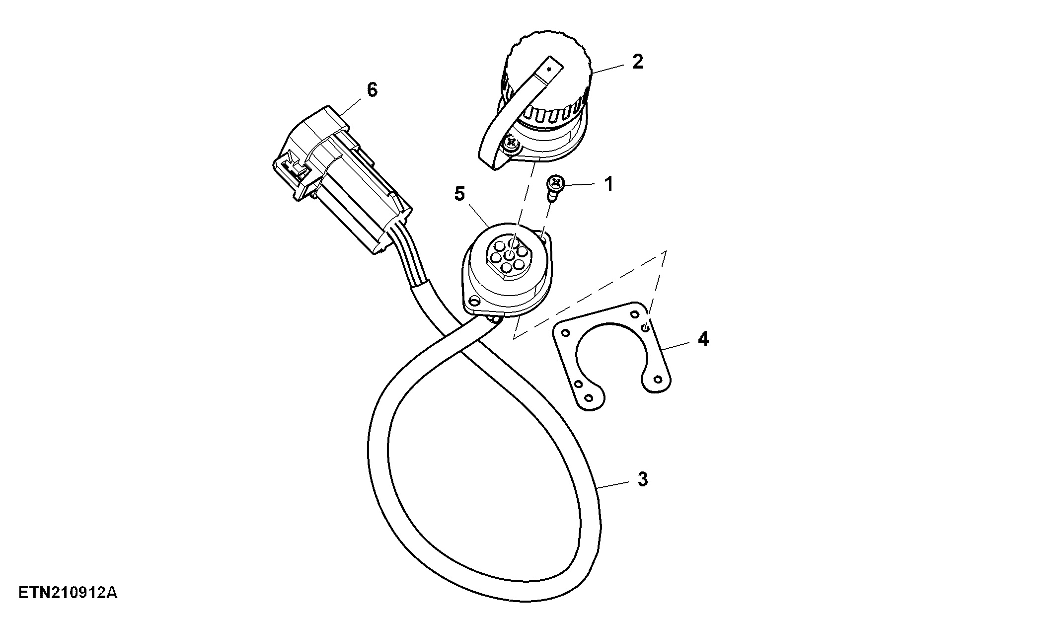 Wiring Harness, 7 Pin Socket, W/ CommandARM™
