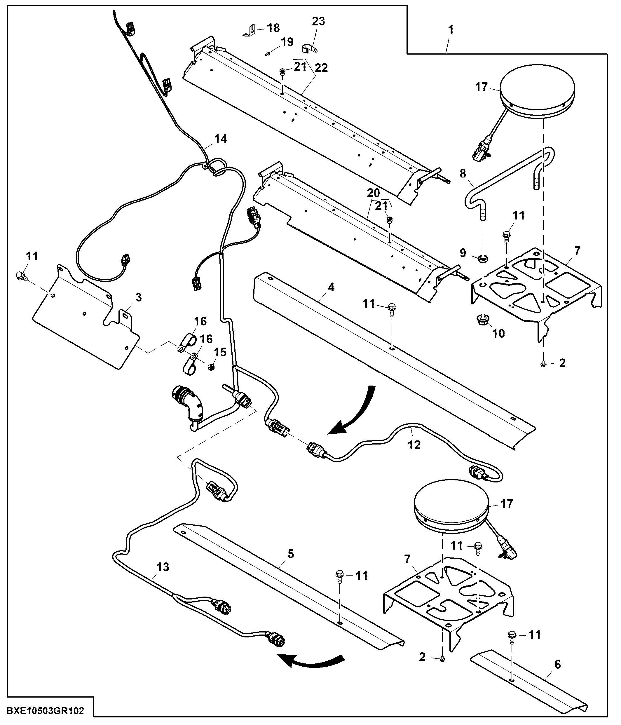 Active Yield™ Sensor Kit W/ Auger Covers, Attachment (1 of 2)