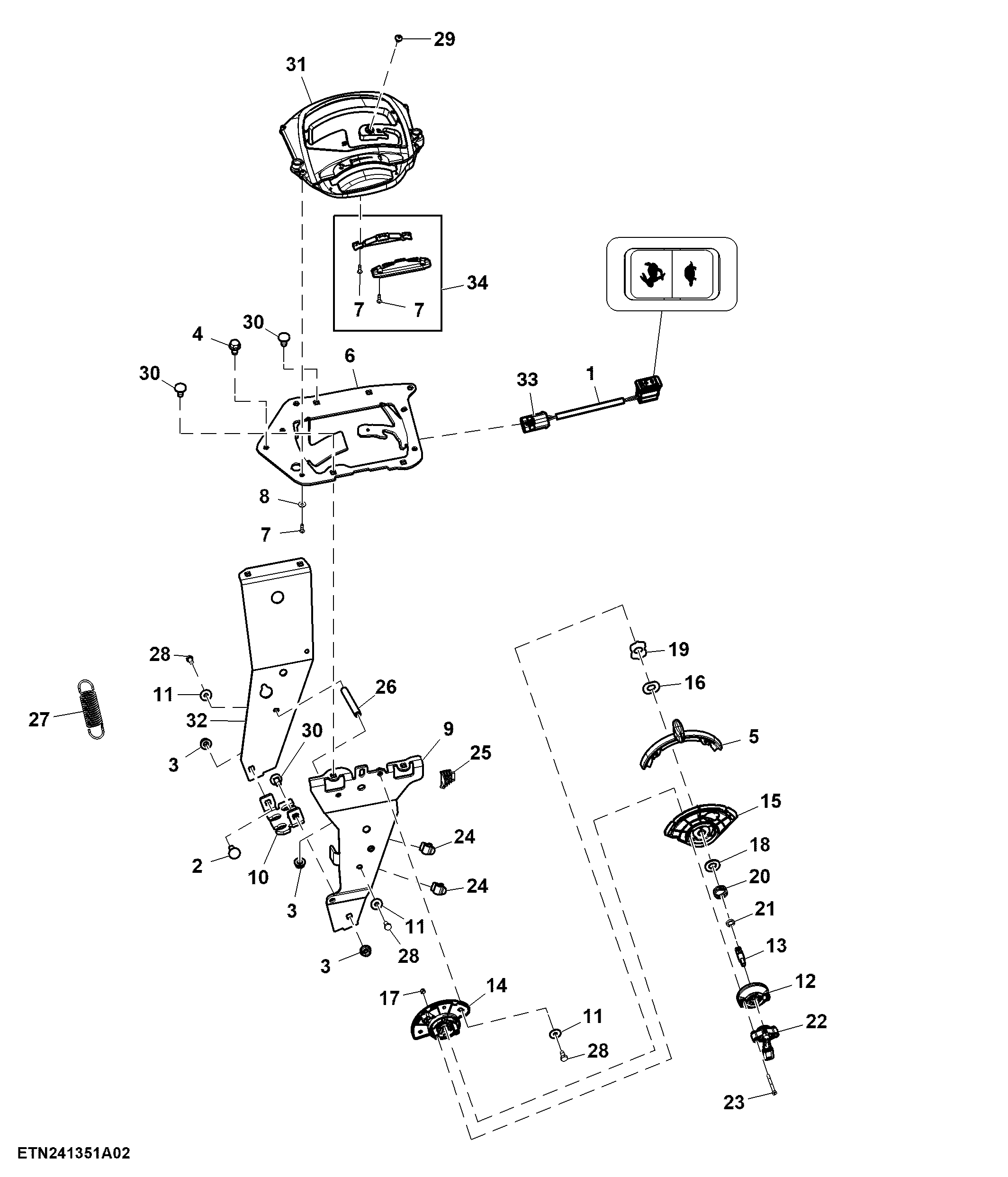 Range Shift / Speed Control, W/ 5-Range, W/ Hand Clutch, PowrQuad™ (2/2)