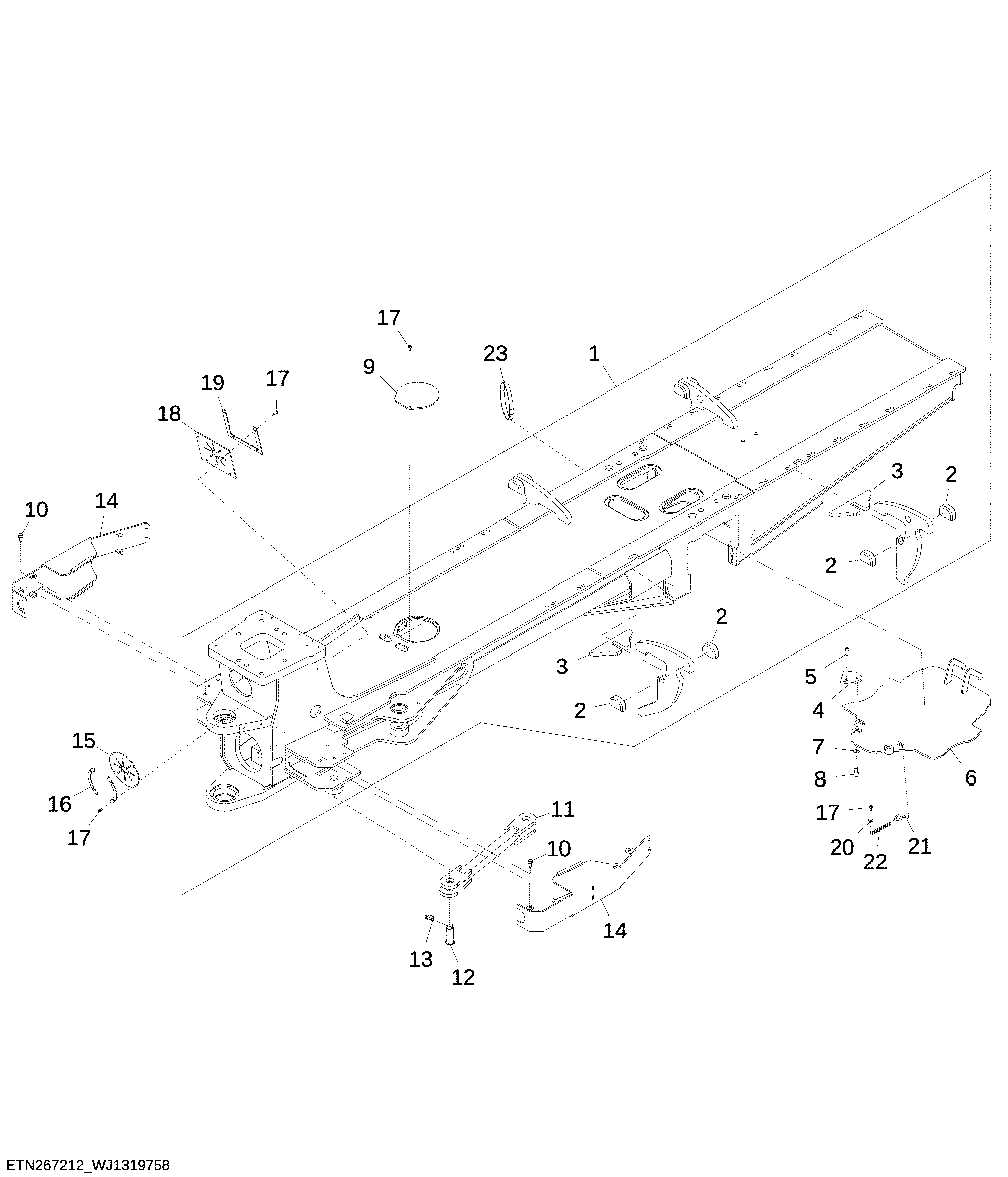 Covers and Shields, Short Frame, Rear, CF7, CF7H