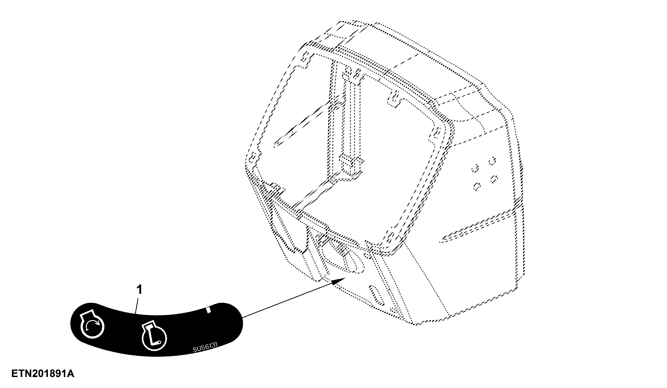 Key Switch Label, W/O Heater