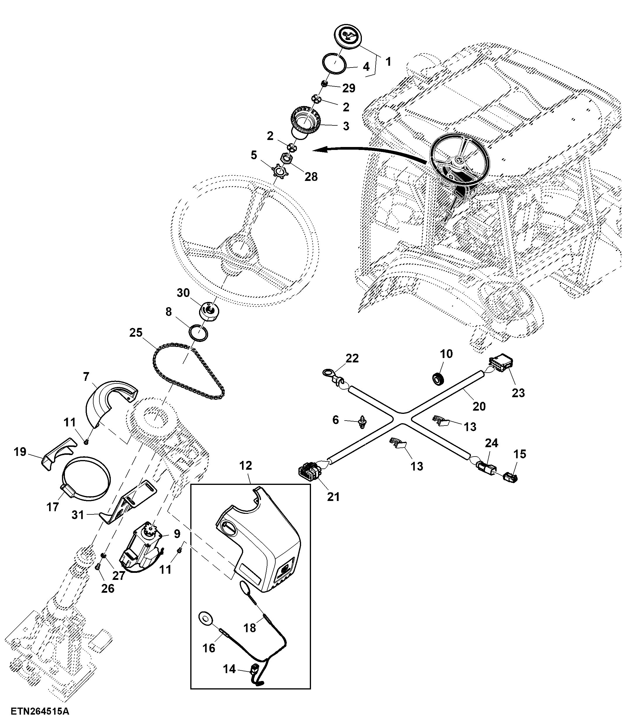 Steering Controls, AutoTrac™ Universal 300, PowrReverser™