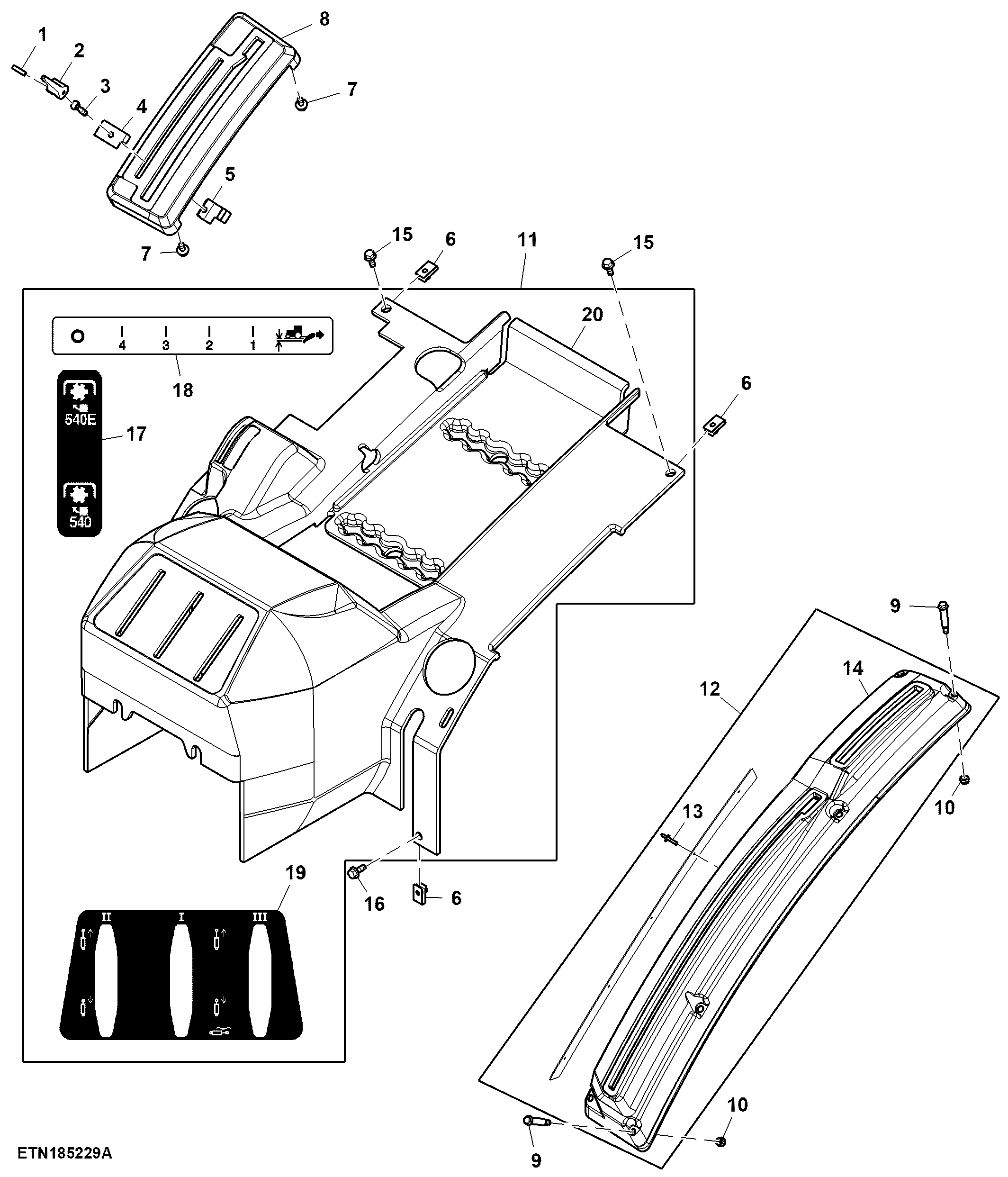 SCV Cover and Control Quadrants (042386 - )