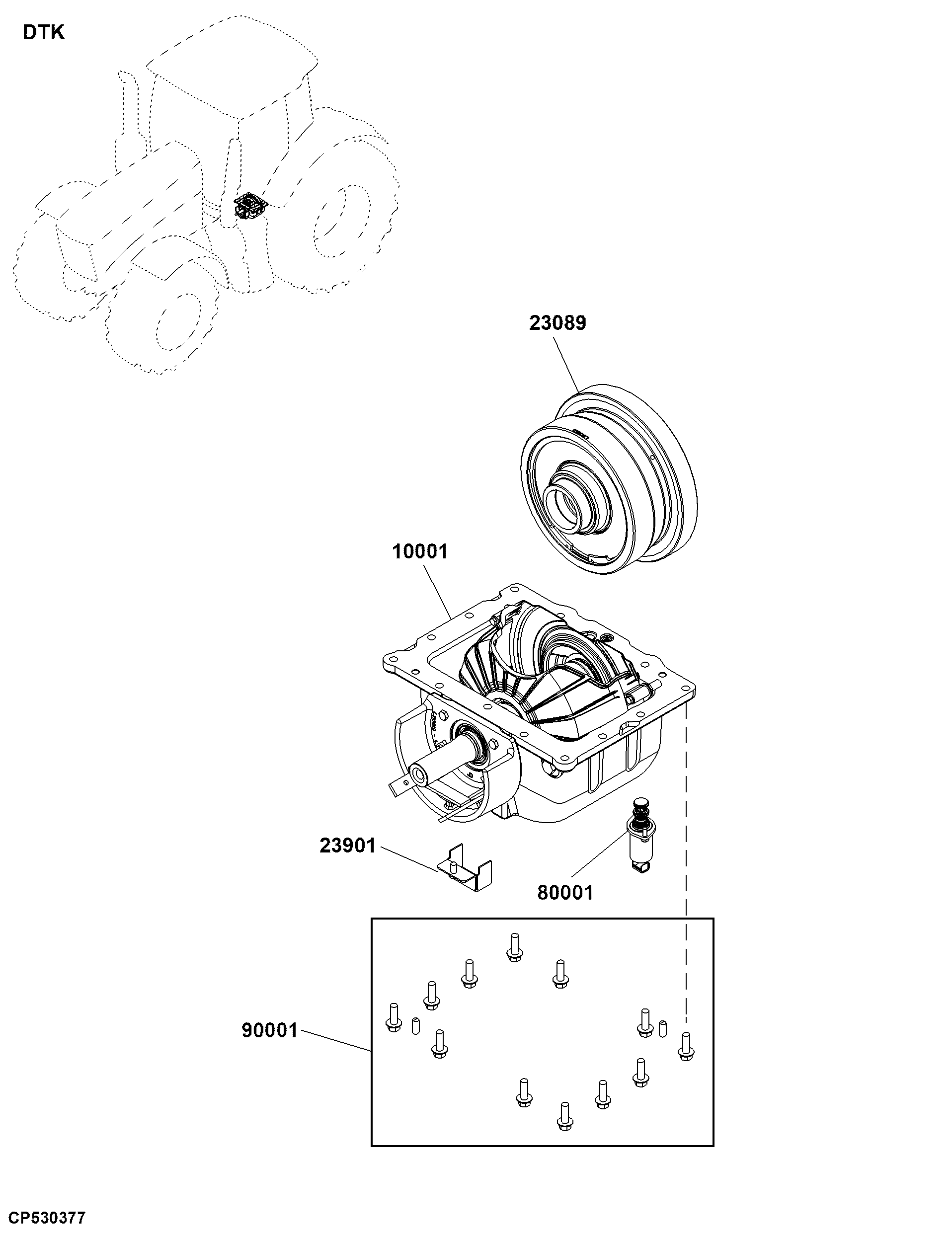 DTK Front Axle Module and Assemblies