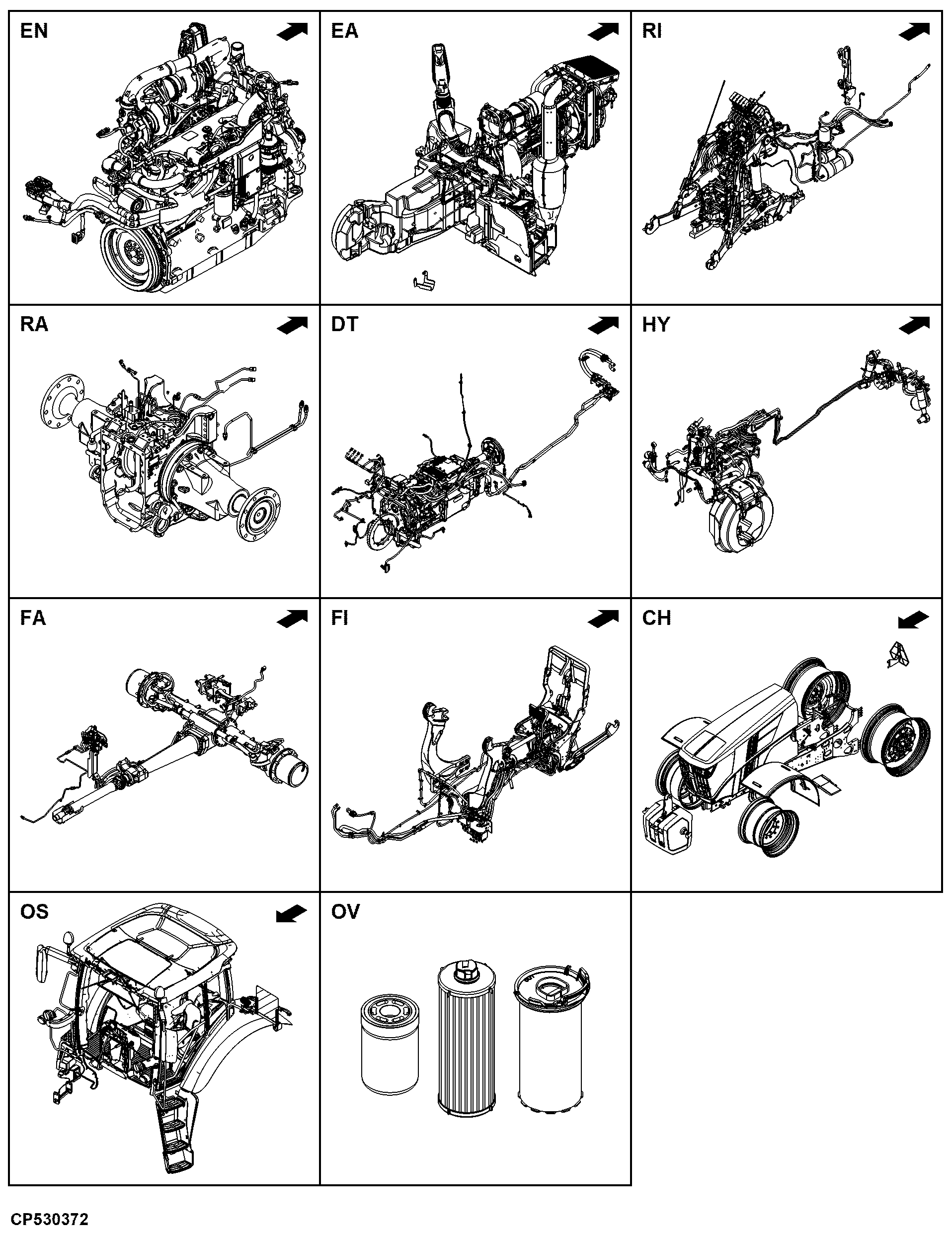 6M-1654 Tractor (Engine 6068HYH10)(China Edition)(NR4)(MY22- )