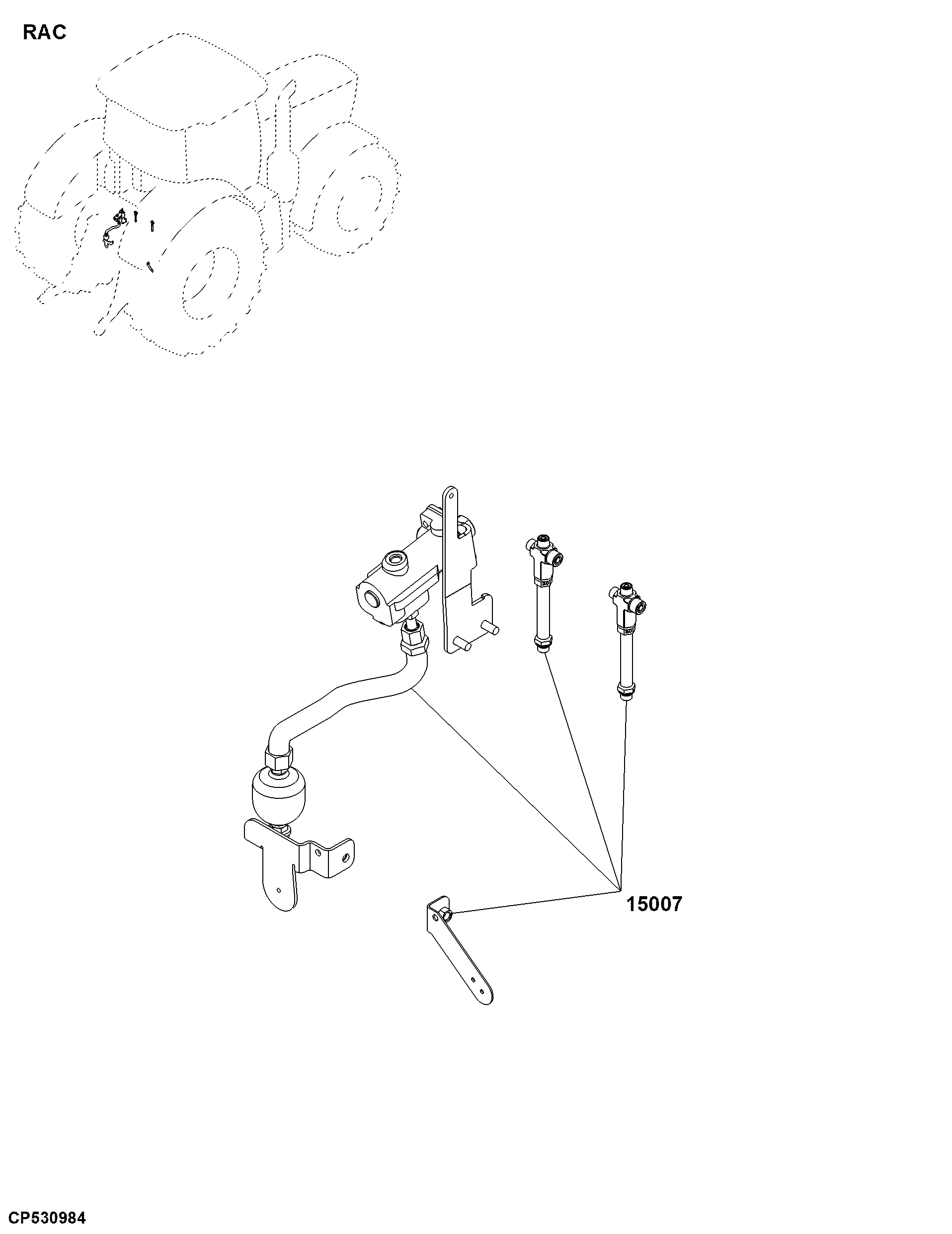 RAC Secondary Brake, Rear Axle