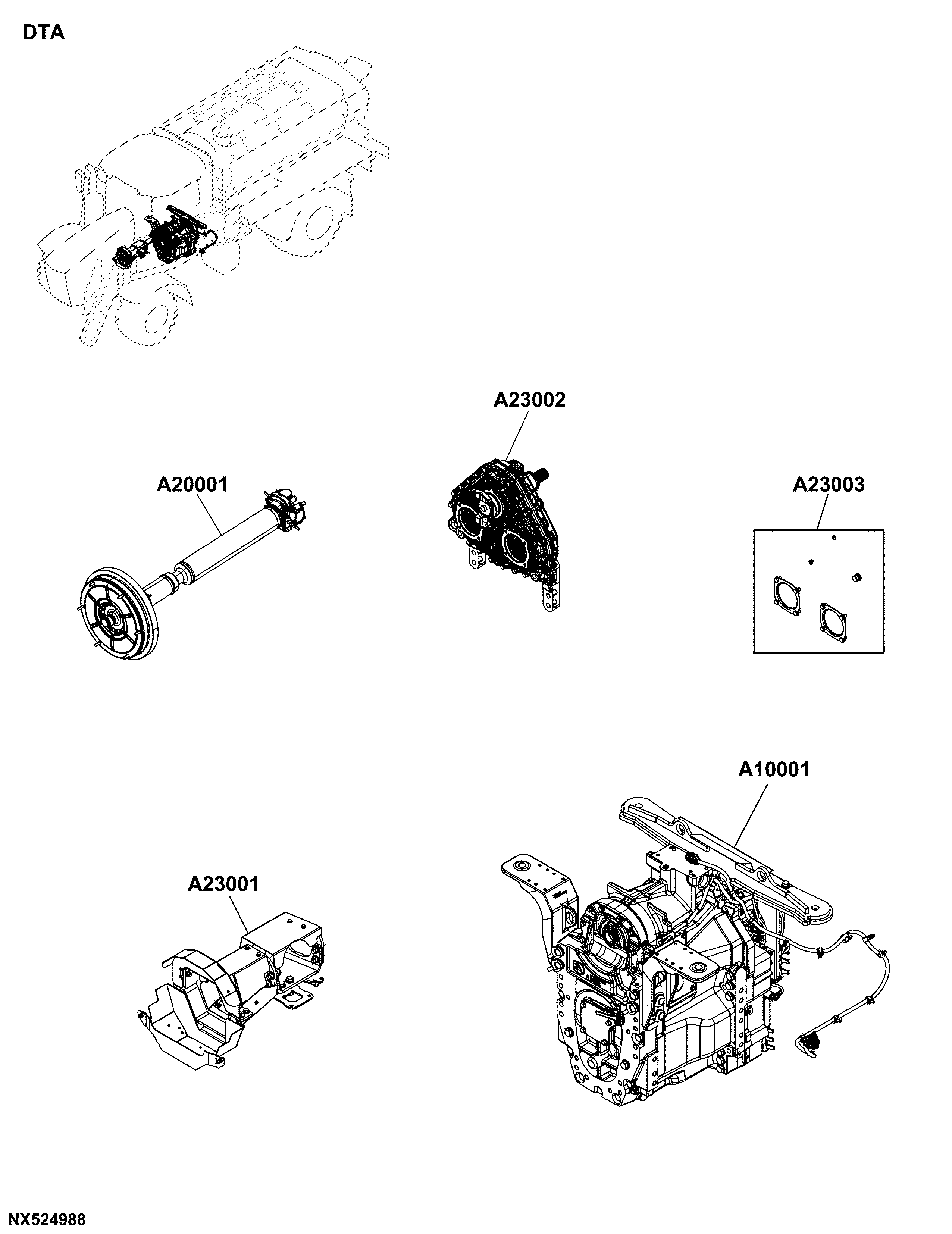 DTA Transmission Component