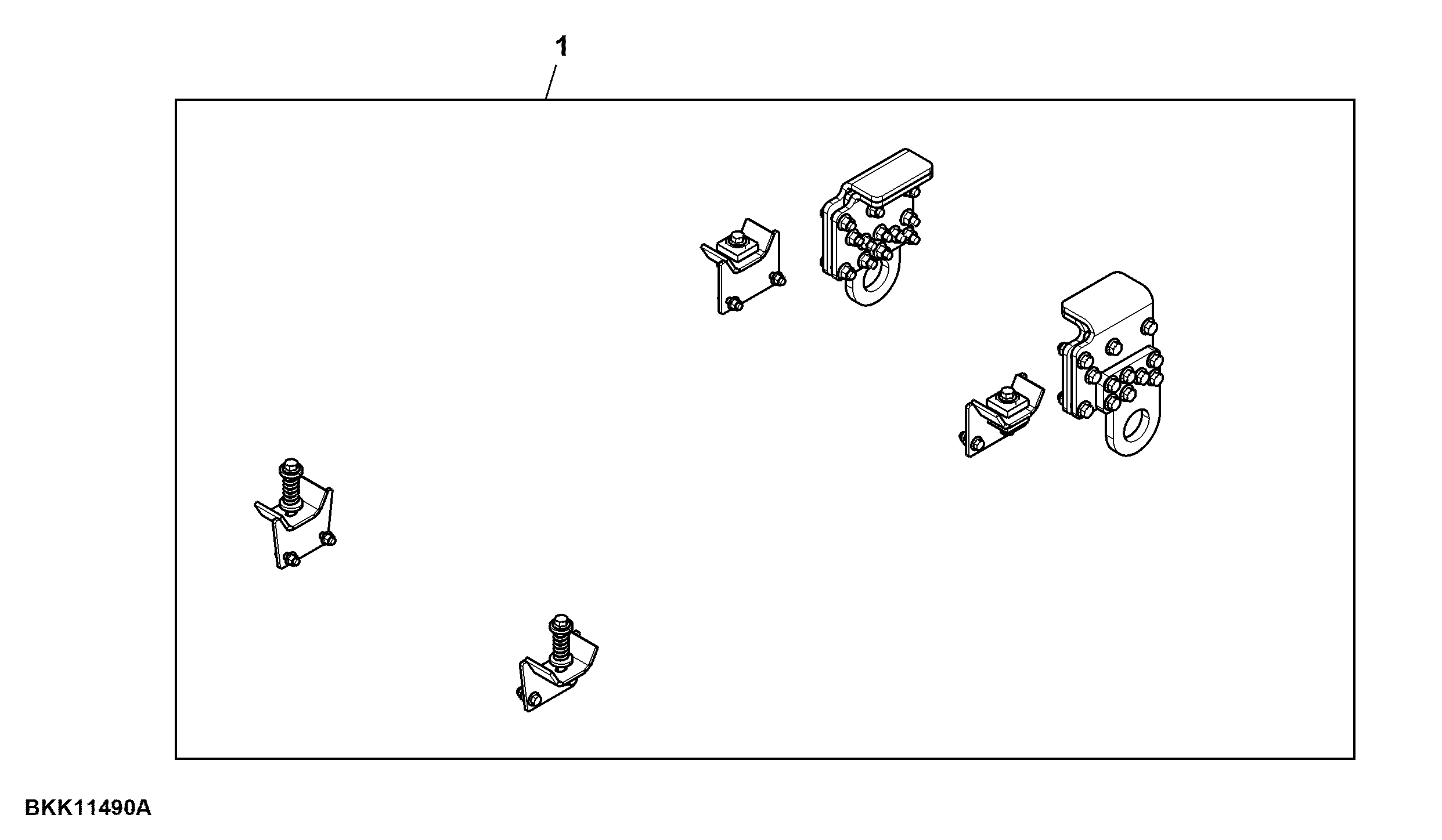 Drybox Spreader Mountings