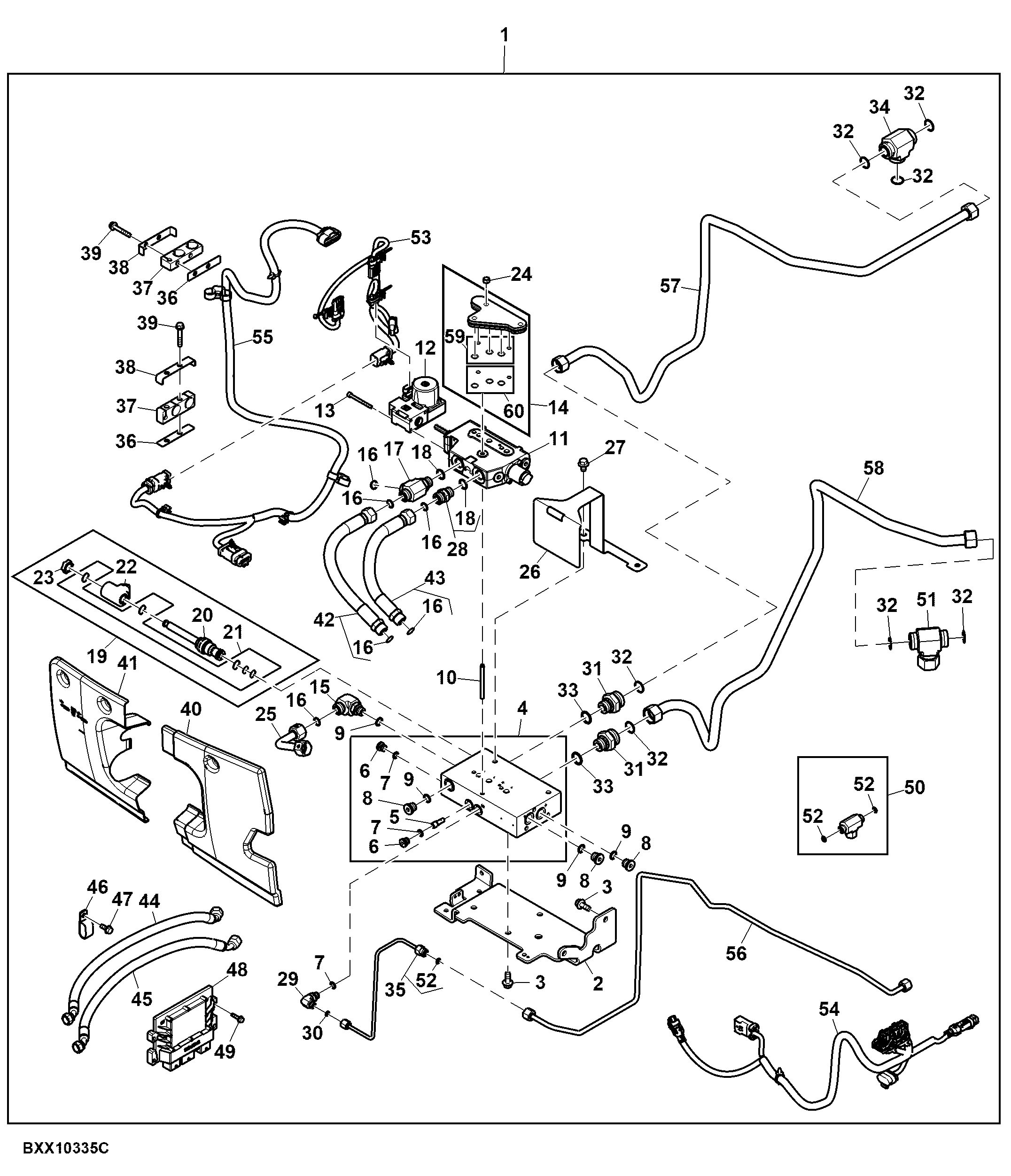 Selective Control Valve, Front Hitch Ready, W/O TLS™, Attachment