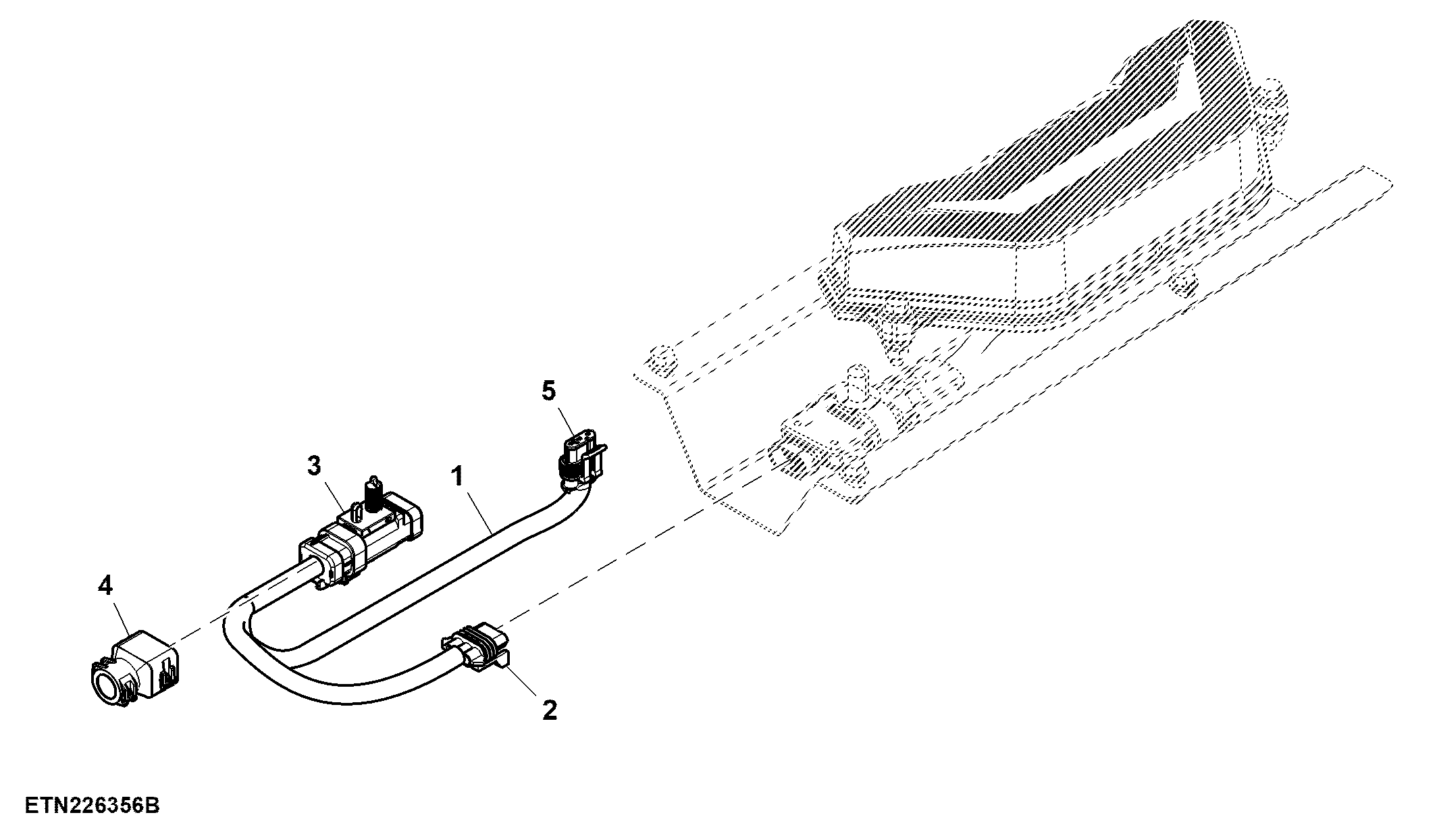 Wiring Harness, RH Illustrated