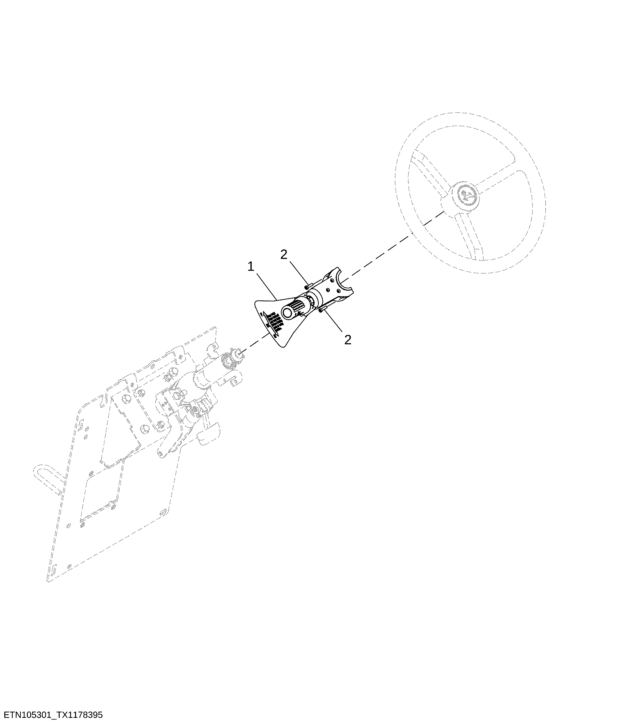 Transmission Control Lever with Multi-Function