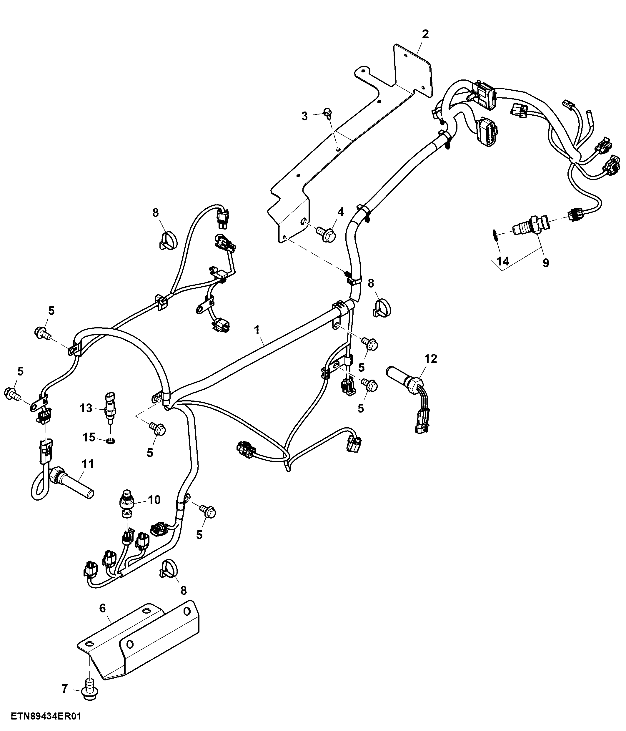 Transmission Wiring Harness, PowrReverser™ (1/2)