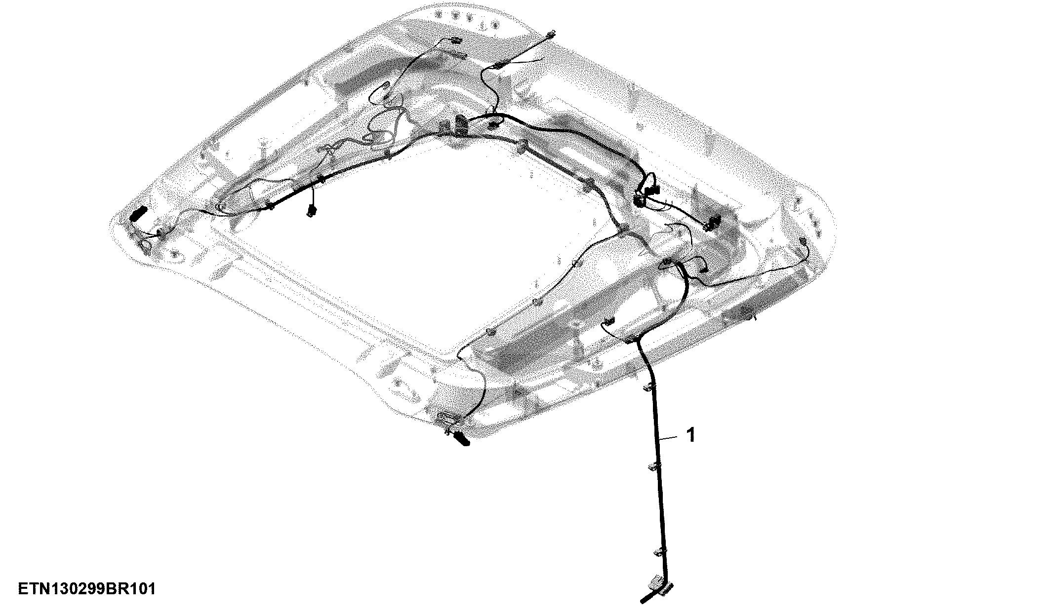 Roof Wiring Harness (1/3)
