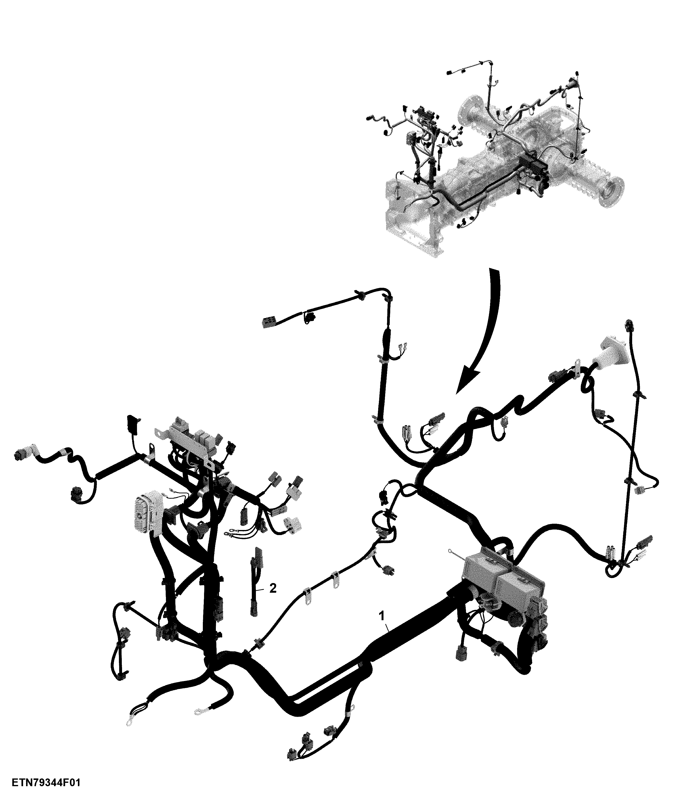 Transmission Wiring Harness, OOS (1/6)