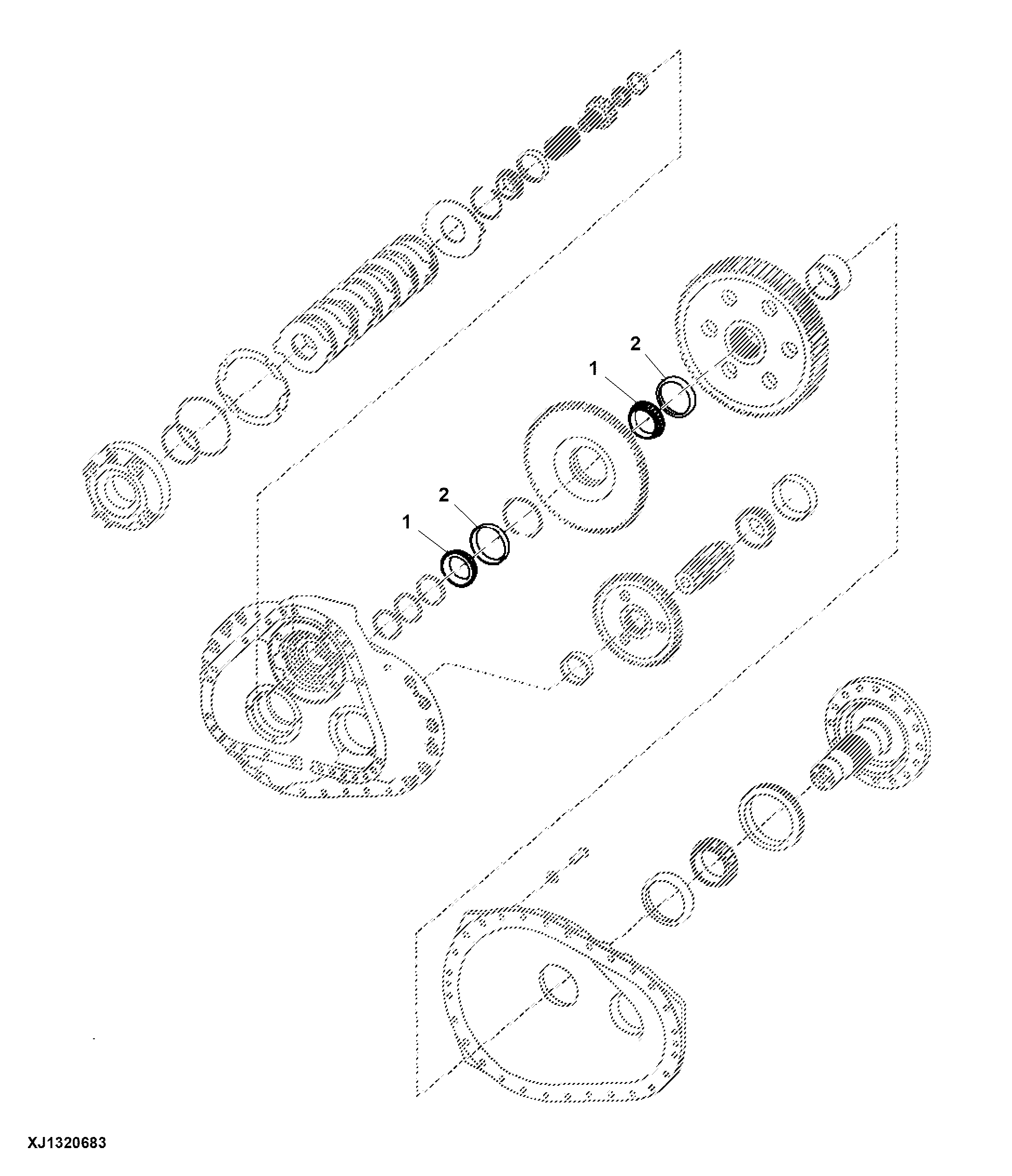 Final Drives Components Reman, Rebuild ( - 275597)