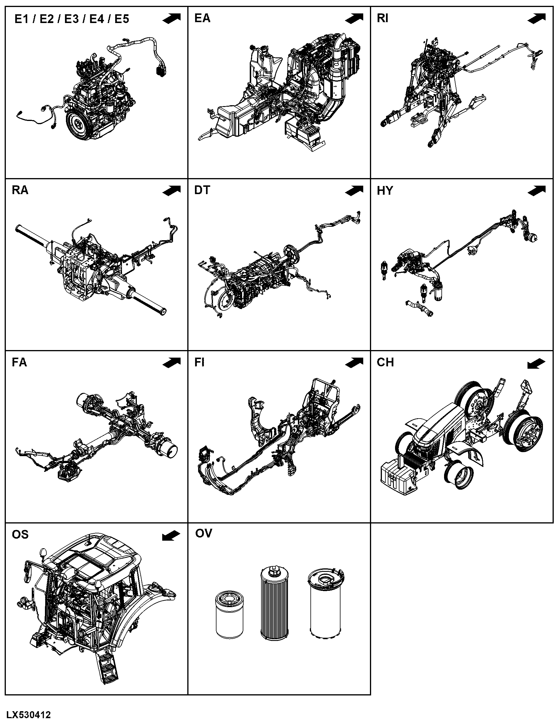 6110M Tractor (North America Edition, Engine SN: 4045UXXXXXX)(Final Tier 4)(MY20- )