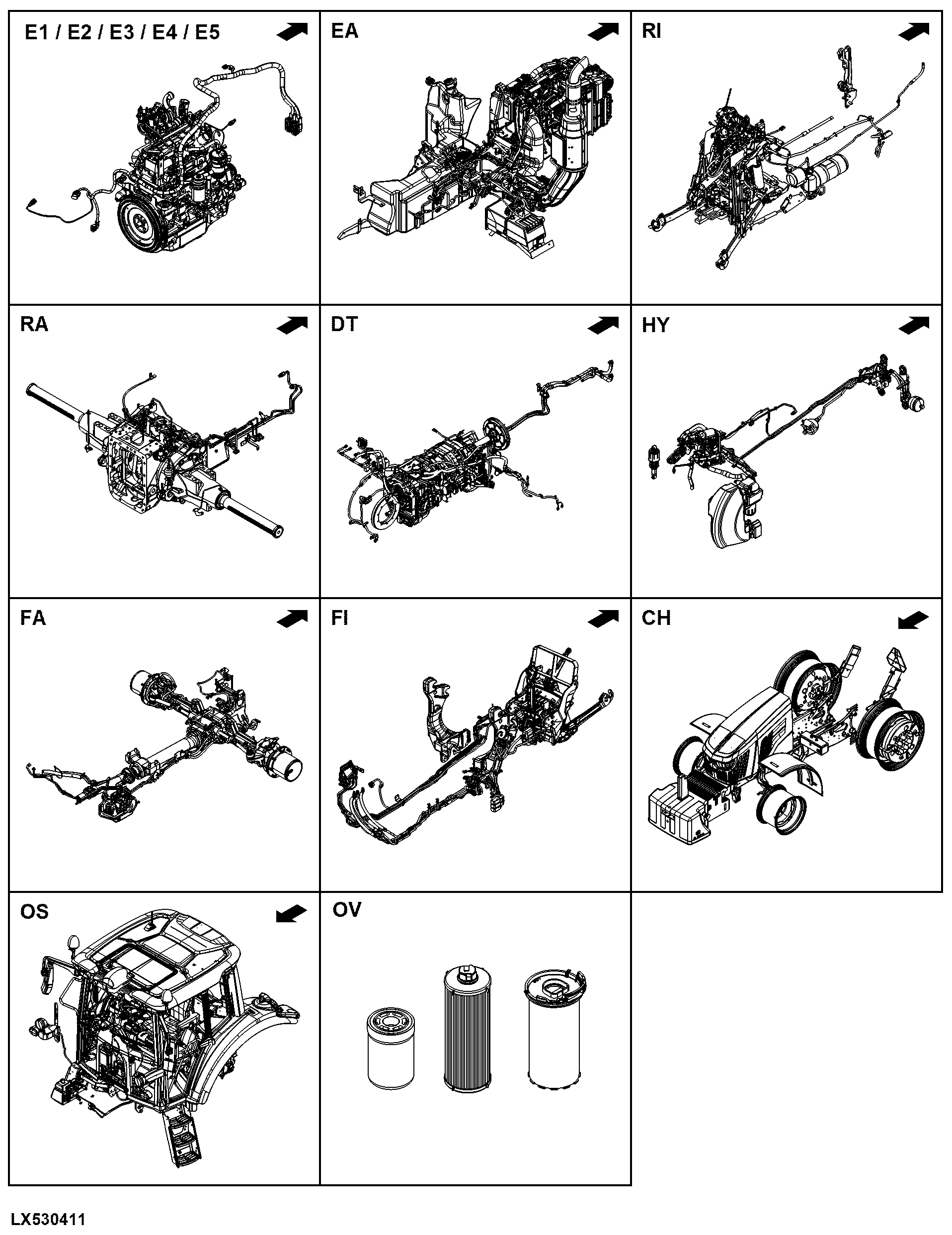 6090M Tractor (Europe Edition, Engine SN: 4045UXXXXXX)(Final Tier 4 / Stage IV/Stage V)(MY20- )