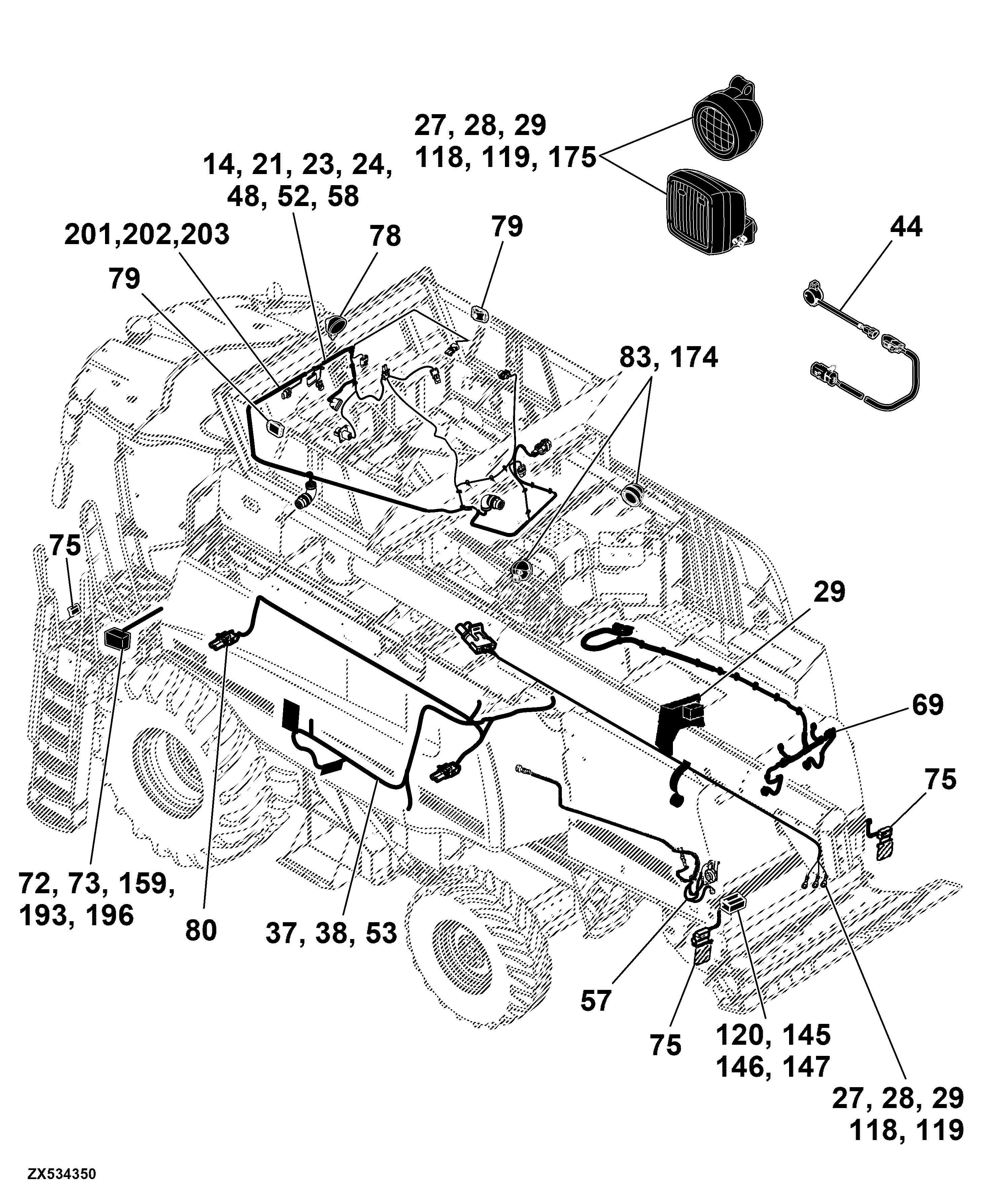 40 Electrical Equipment Combine T670 - MY14