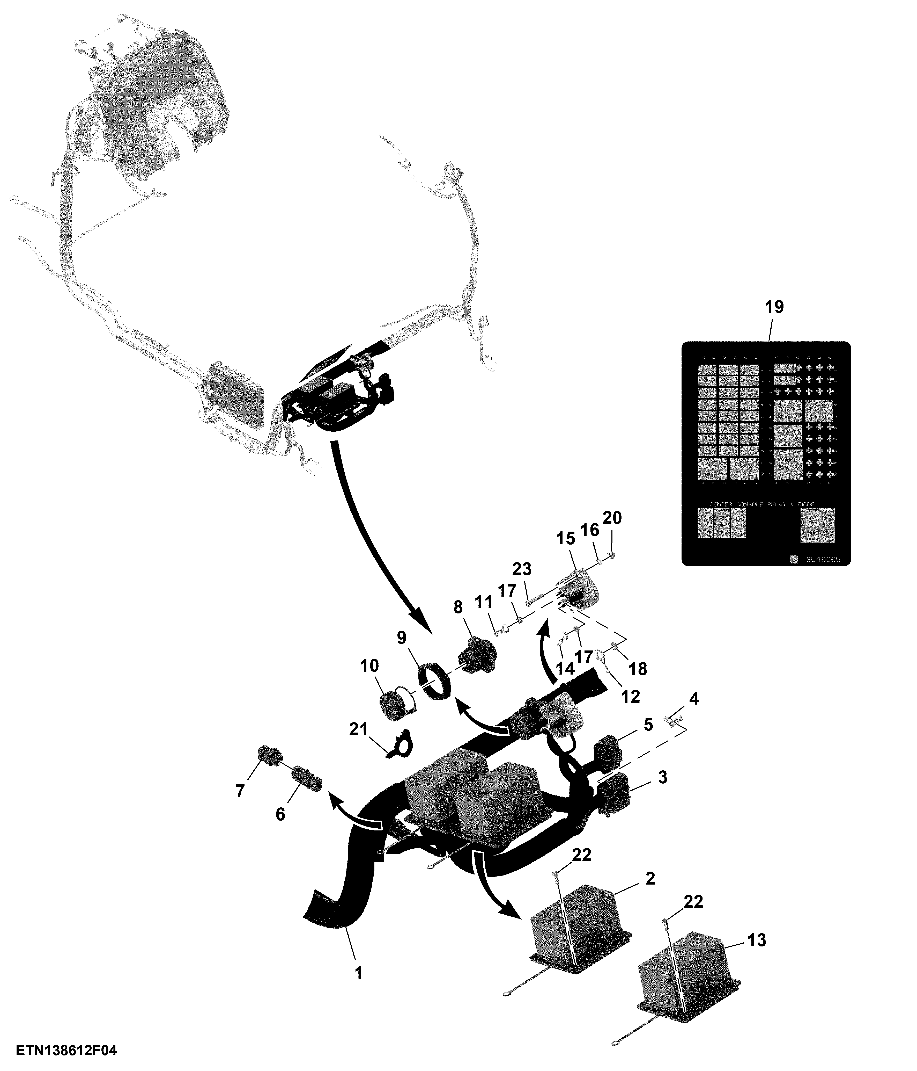 Wiring Harness Connectors, PowrReverser™ Plus, OOS (4/6)