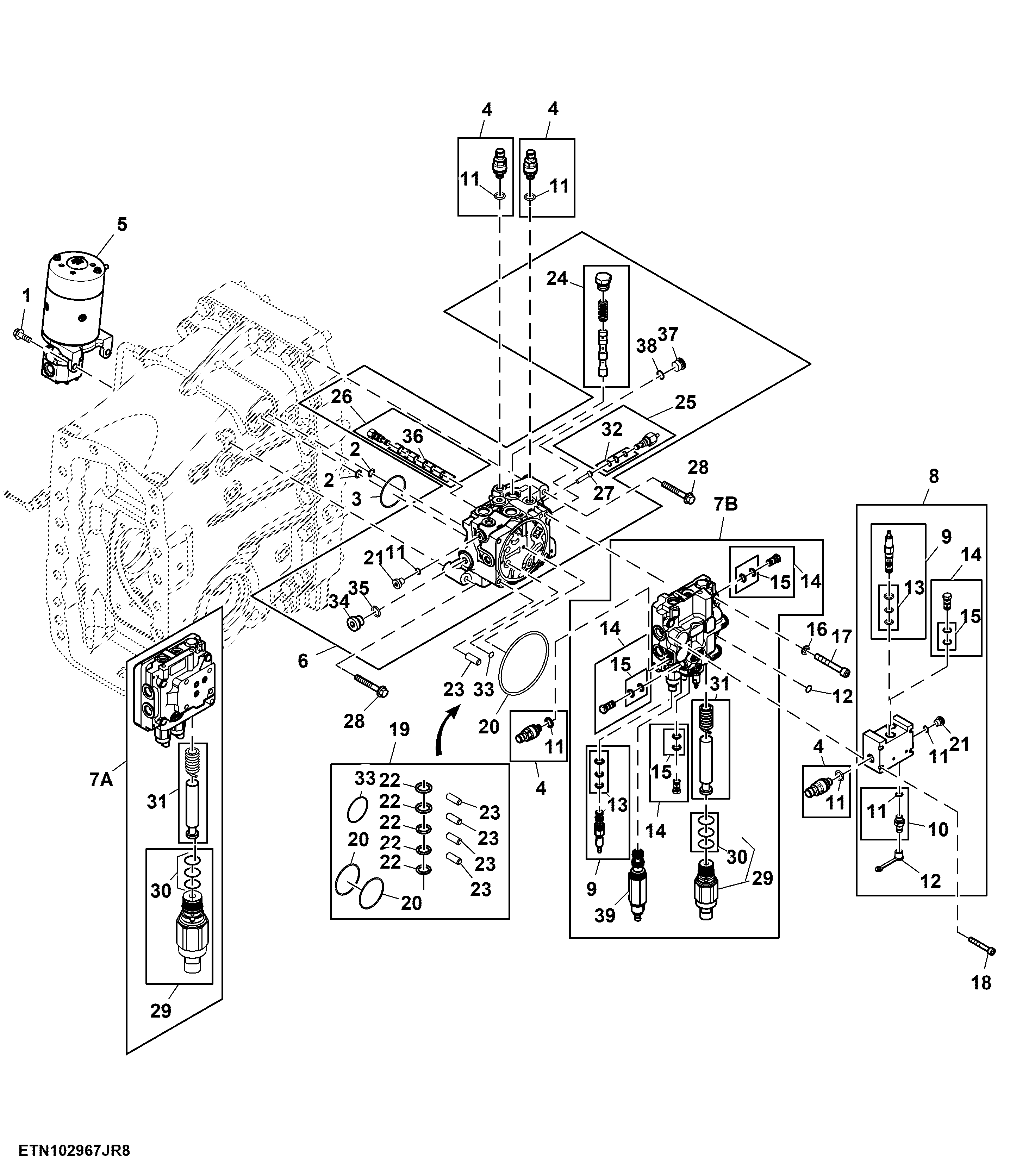 Control Valve, 1500 MFWD / ILS™, W/ AutoTrac™