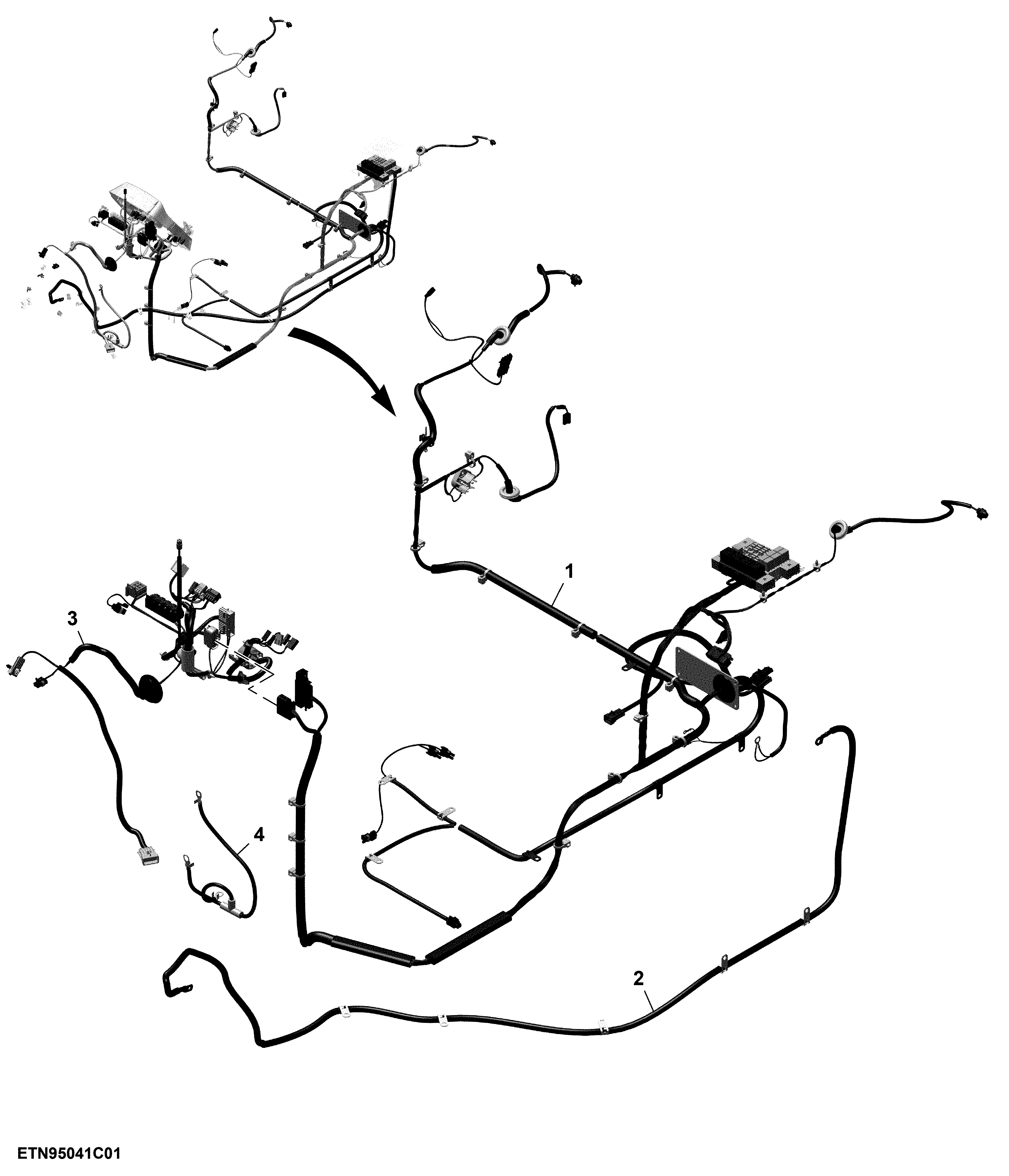Wiring Harness, Cab (1/6)