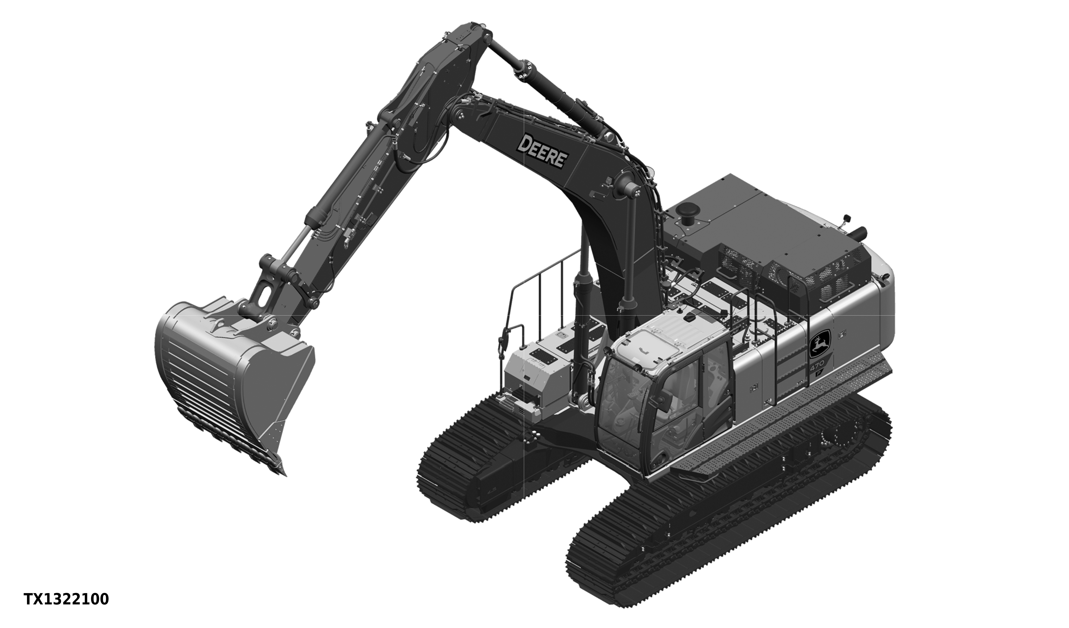 470 P-tier, Gen-A Excavator (PIN: 1FF470PA_ _F_00001- )