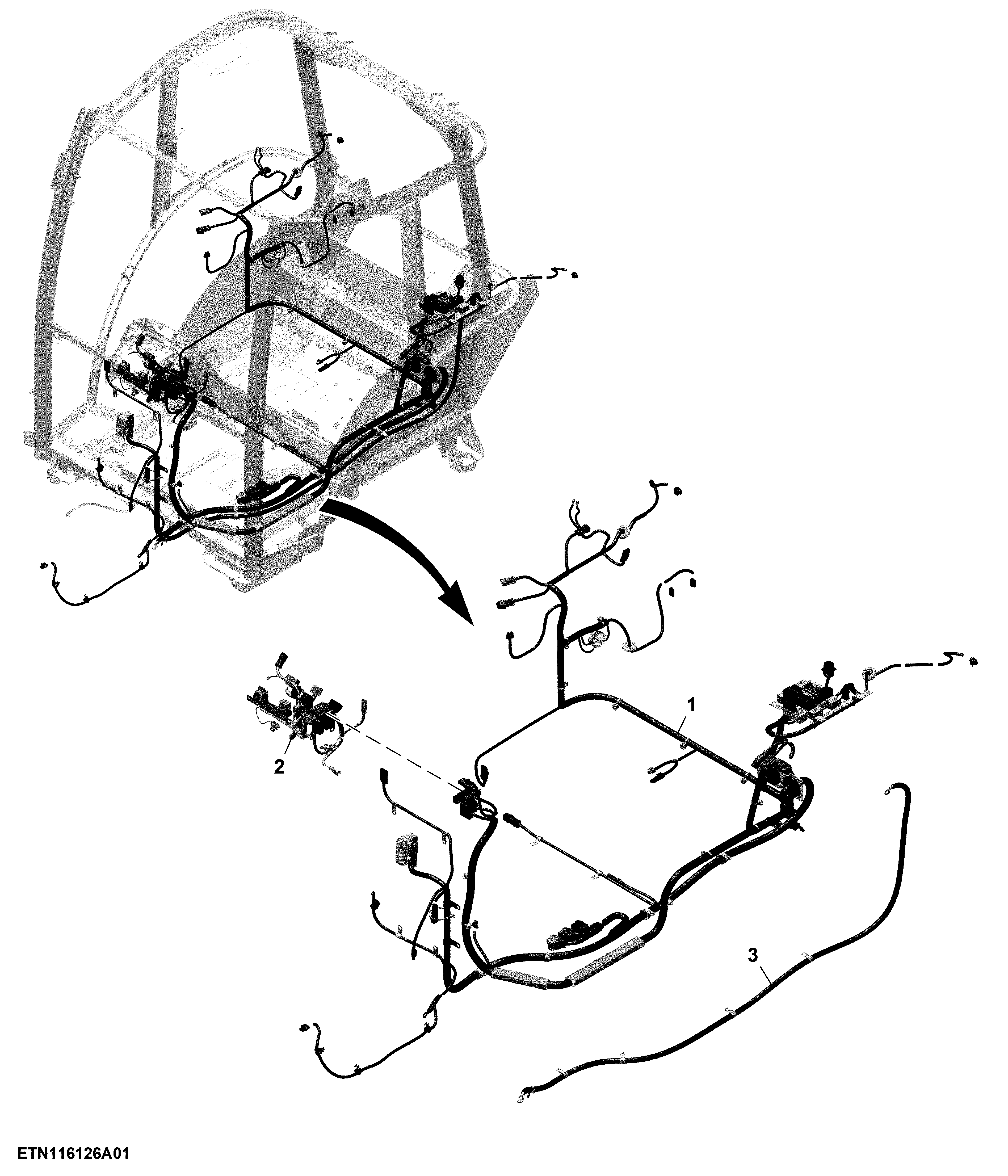 Cab Wiring Harness, SyncShuttle™(1/6)