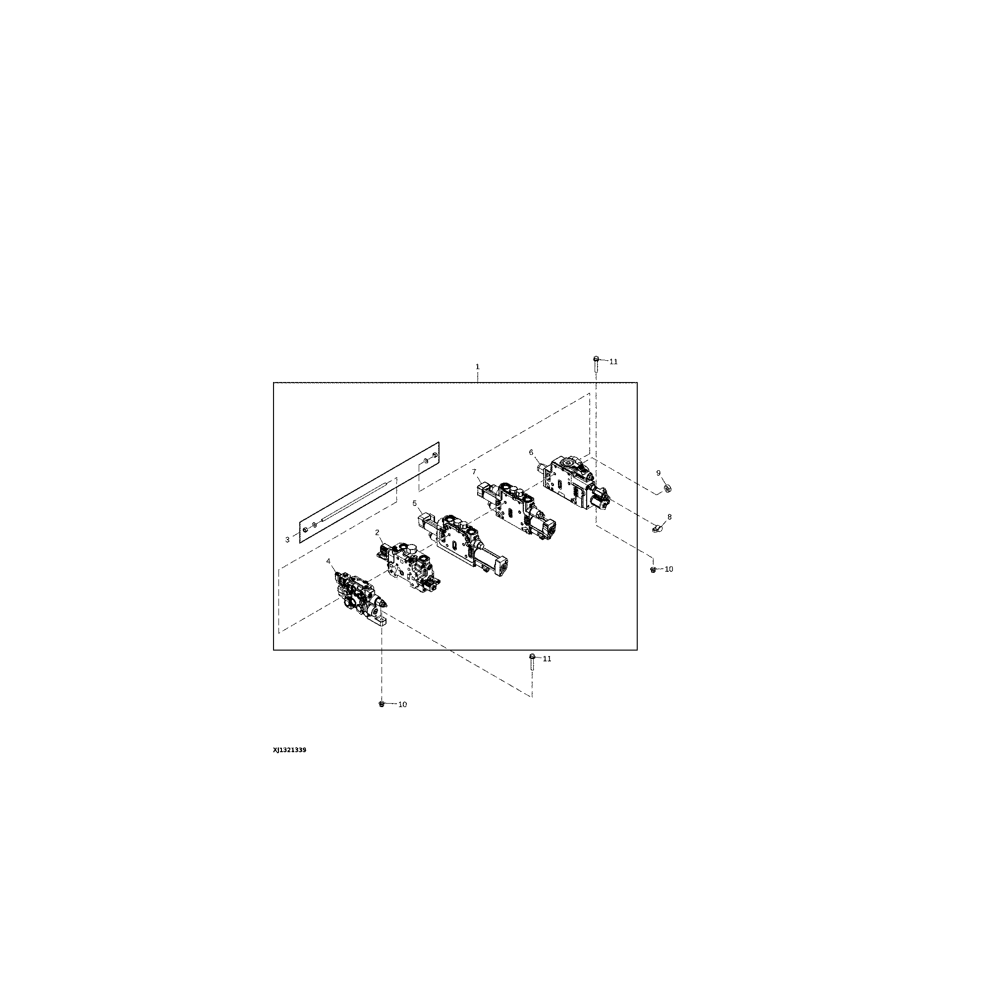 Two Function Loader Control Valve, Z-Bar (15418 - )