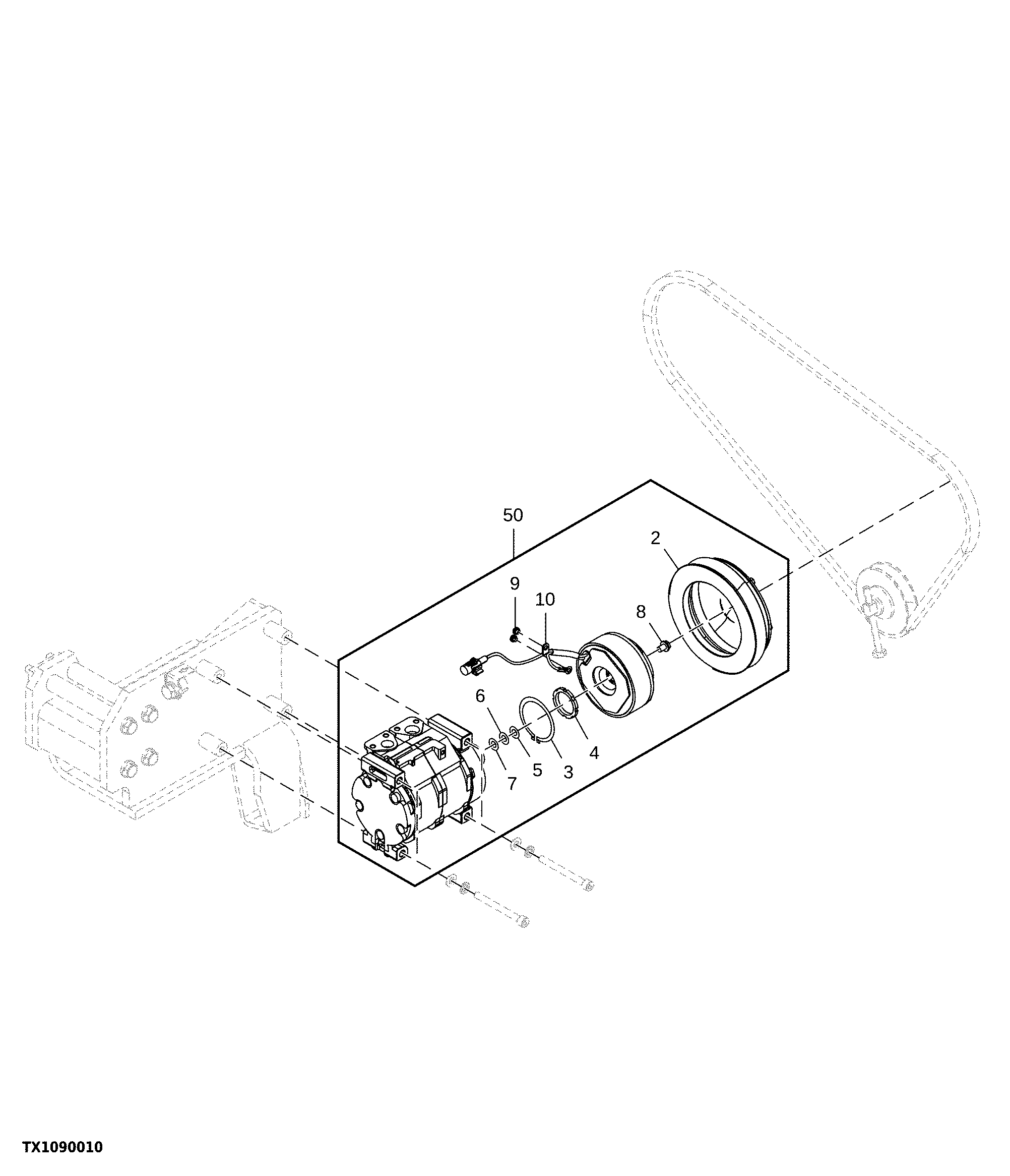 Air Conditioner (A/C) Compressor Components