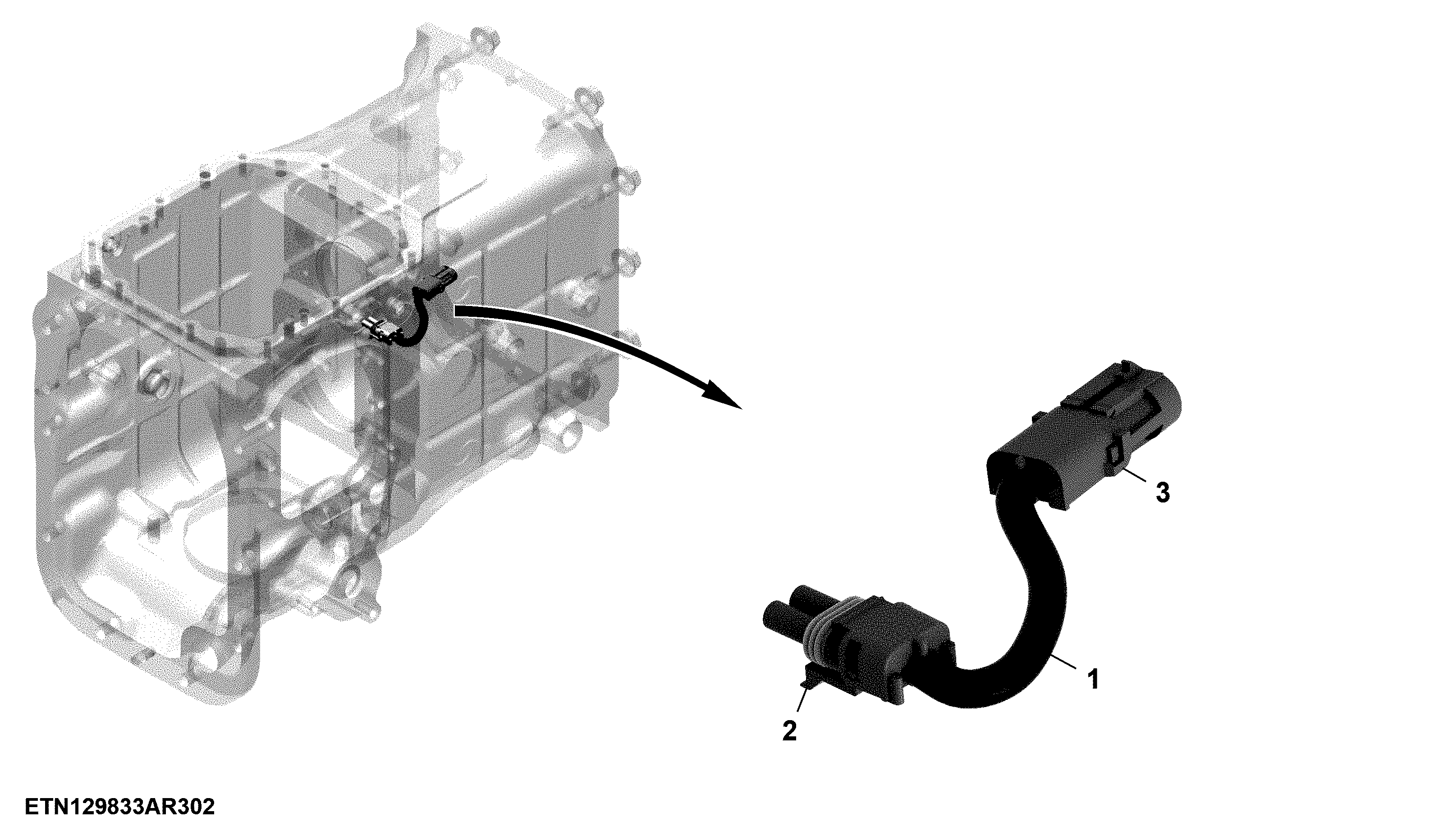 Neutral Start Switch Jumper Wiring Harness, PowrReverser™ (2/2)