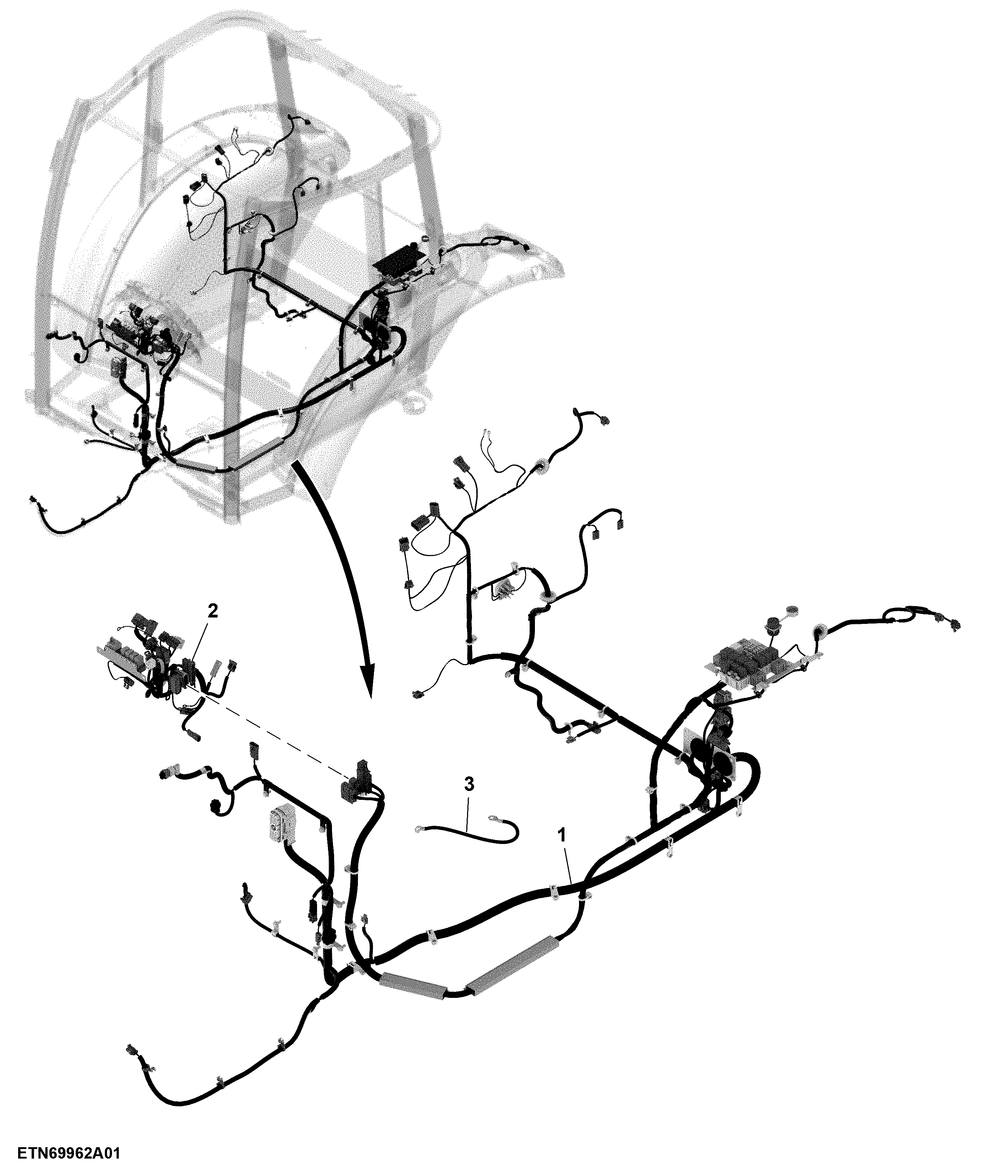 Cab Wiring Harness (1/5)