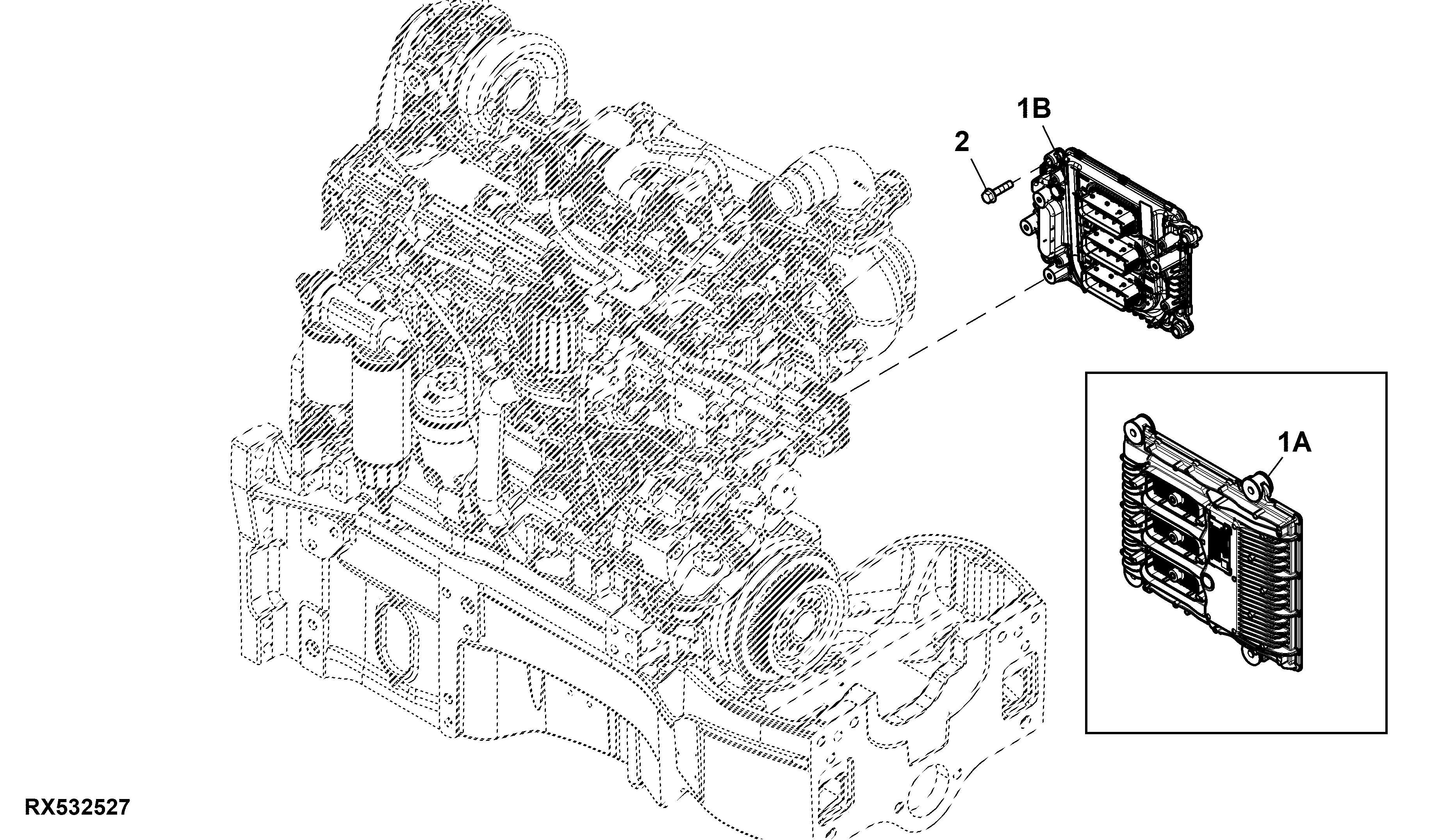 Engine Controller, PST/ IVT™, 9.0 L, FT4/ Stage 5 Engine