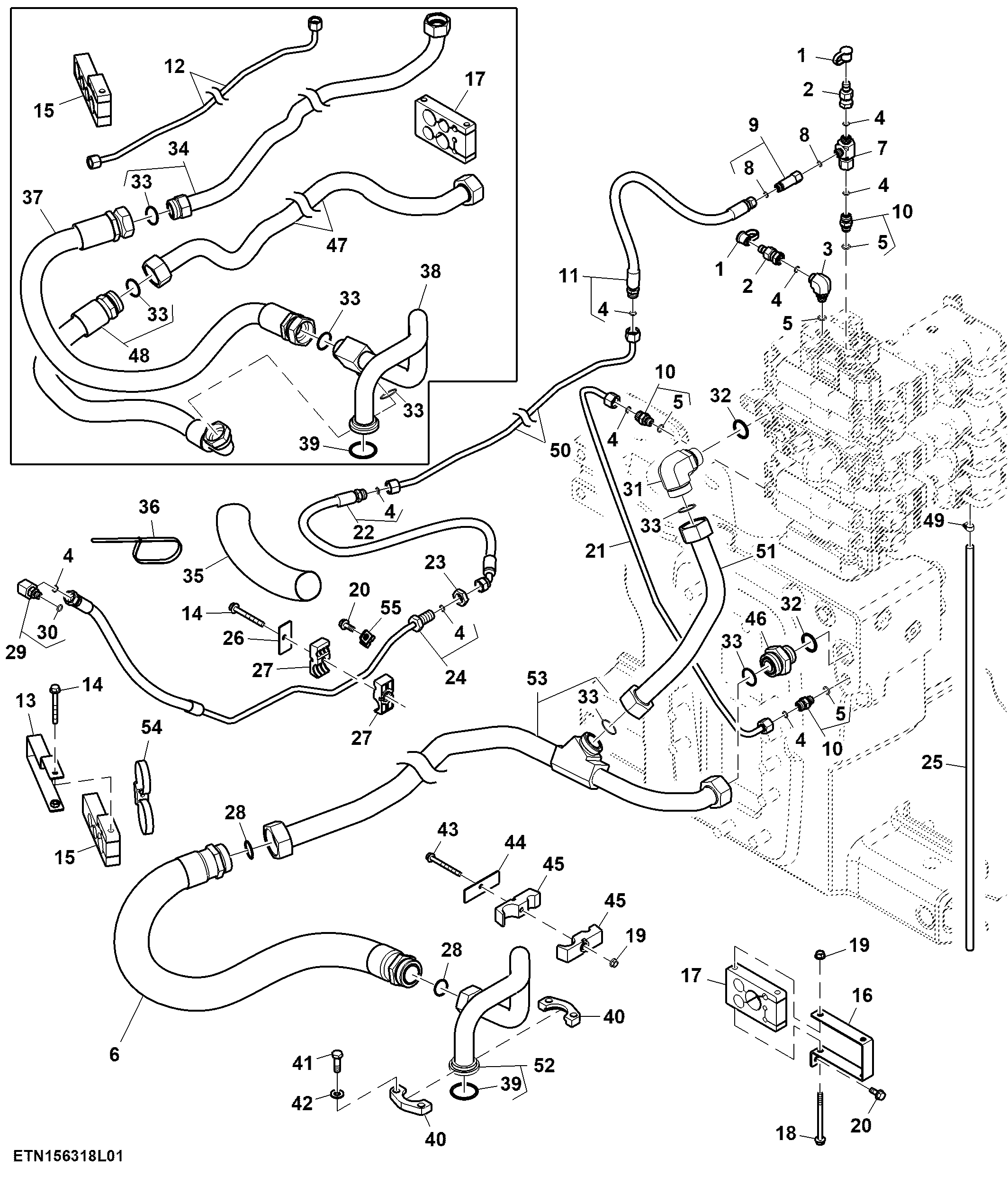 SCV Lines, High Flow, PST, Double Reduction Axle, Hitch W/ Quick Coupler (1/2)