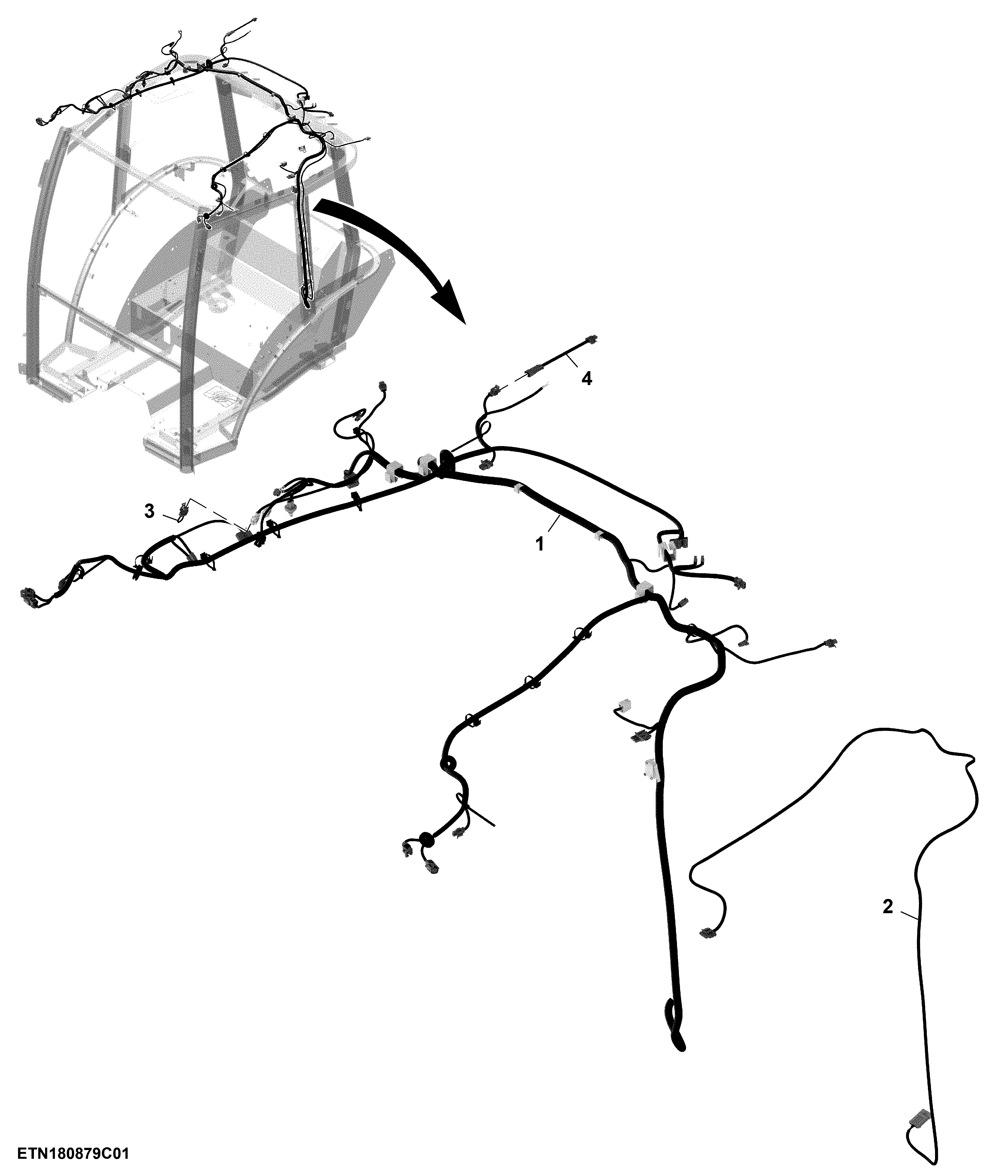 Roof Wiring Harness (1/4)