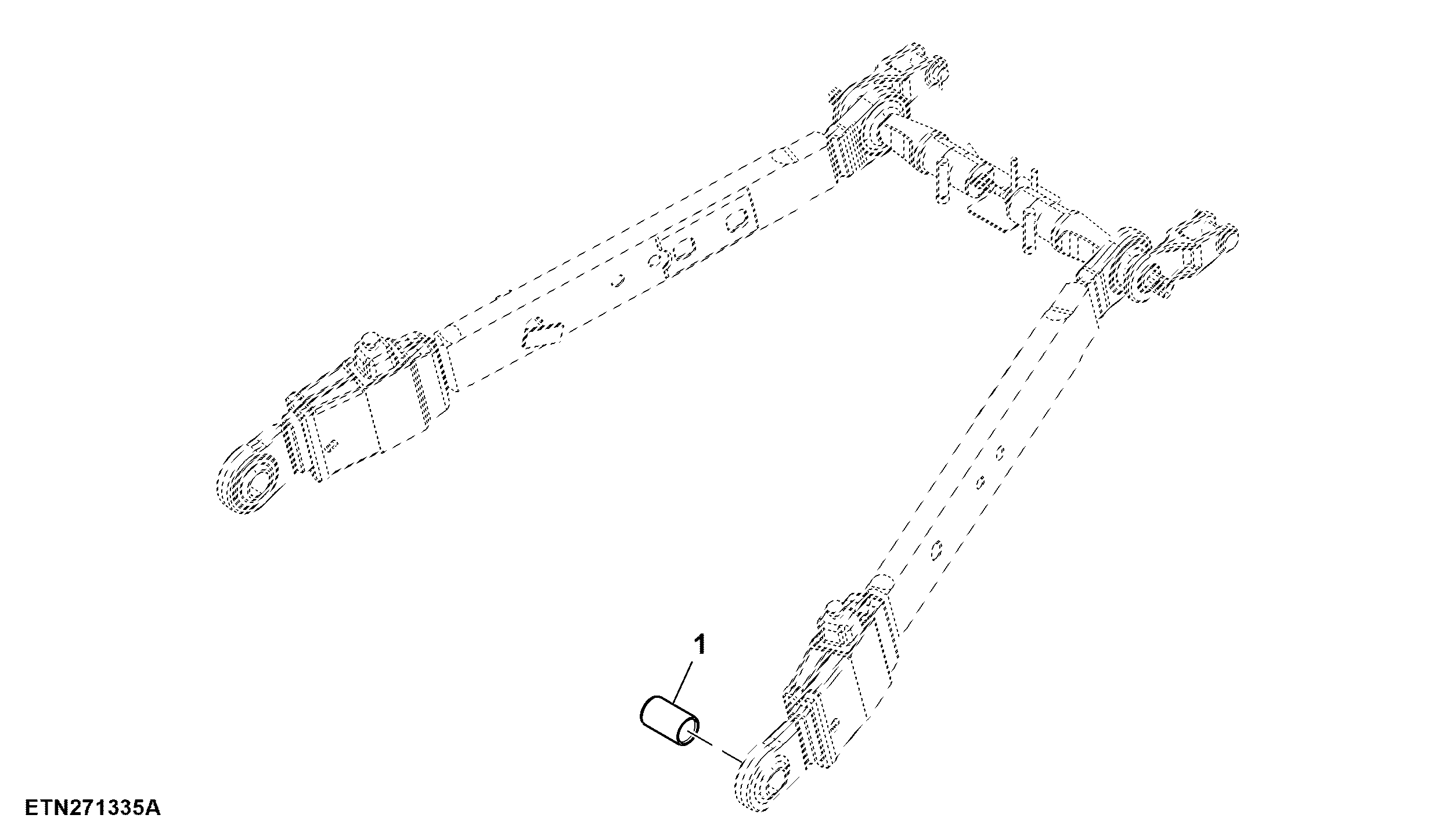 Reducing Bushing, Centre Link, Category 3 / 2