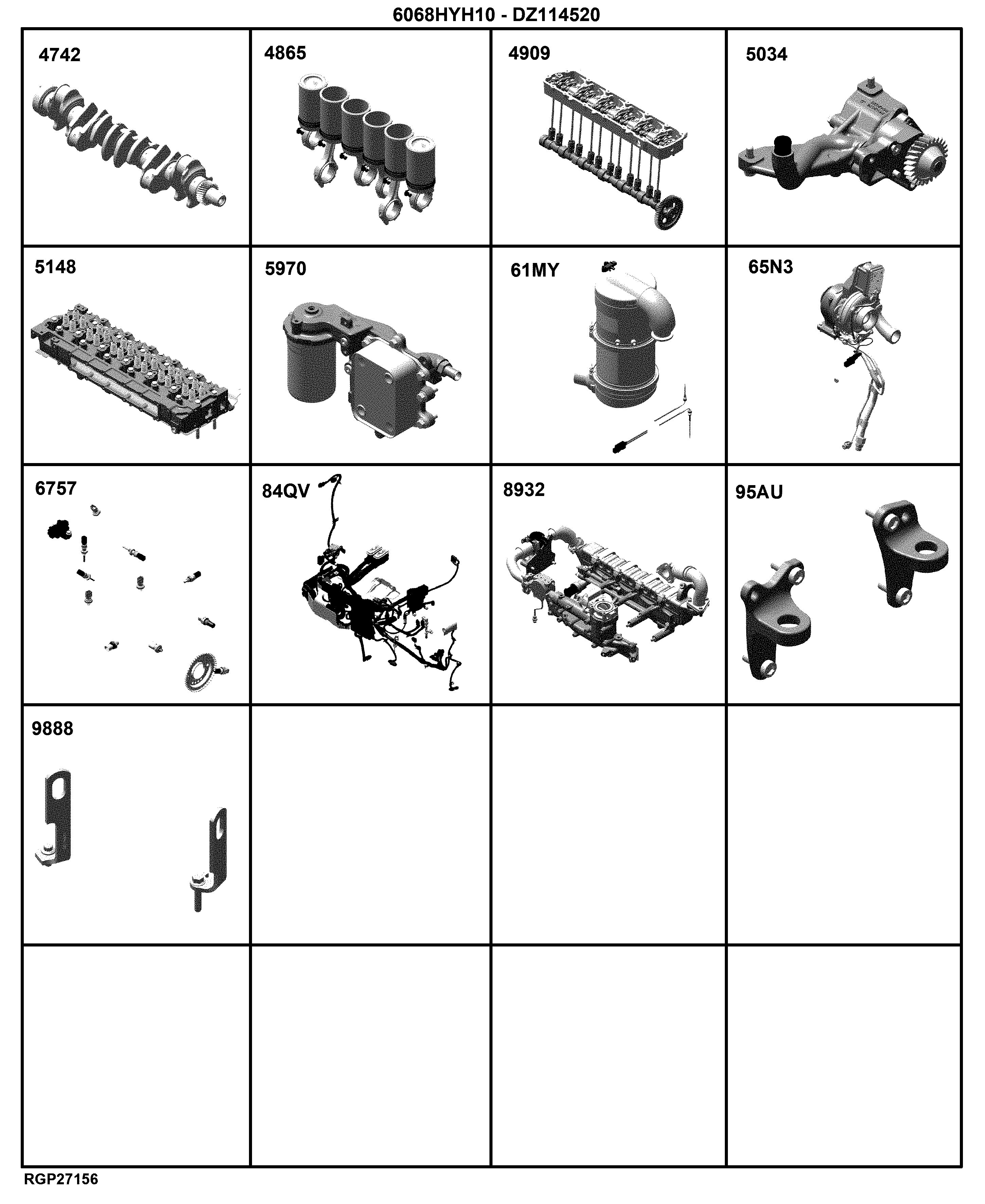 EN Engine 6068HYH10-DZ114520-ETN210620