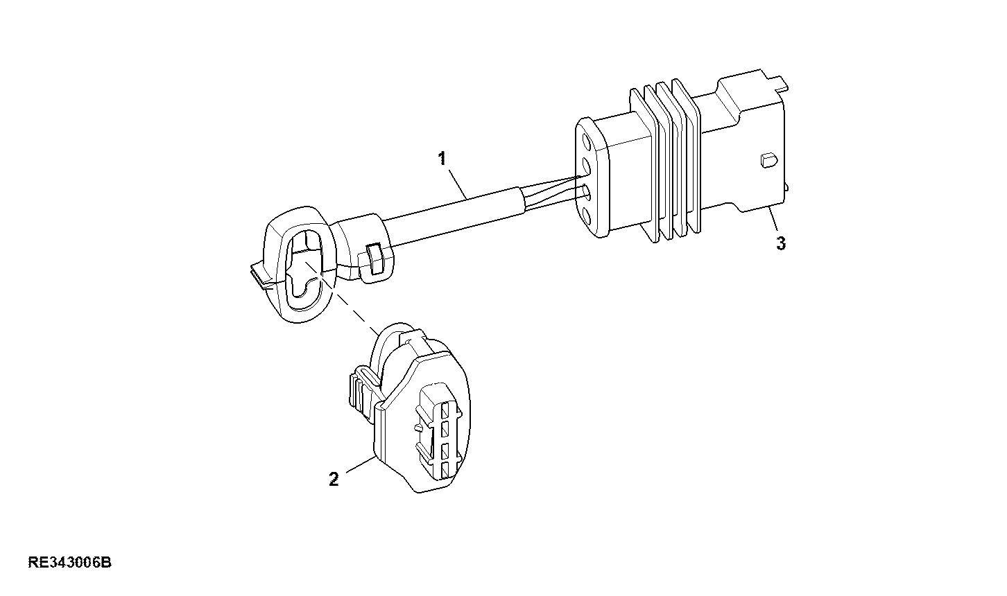 Wiring Harness, EHS-1 SCV
