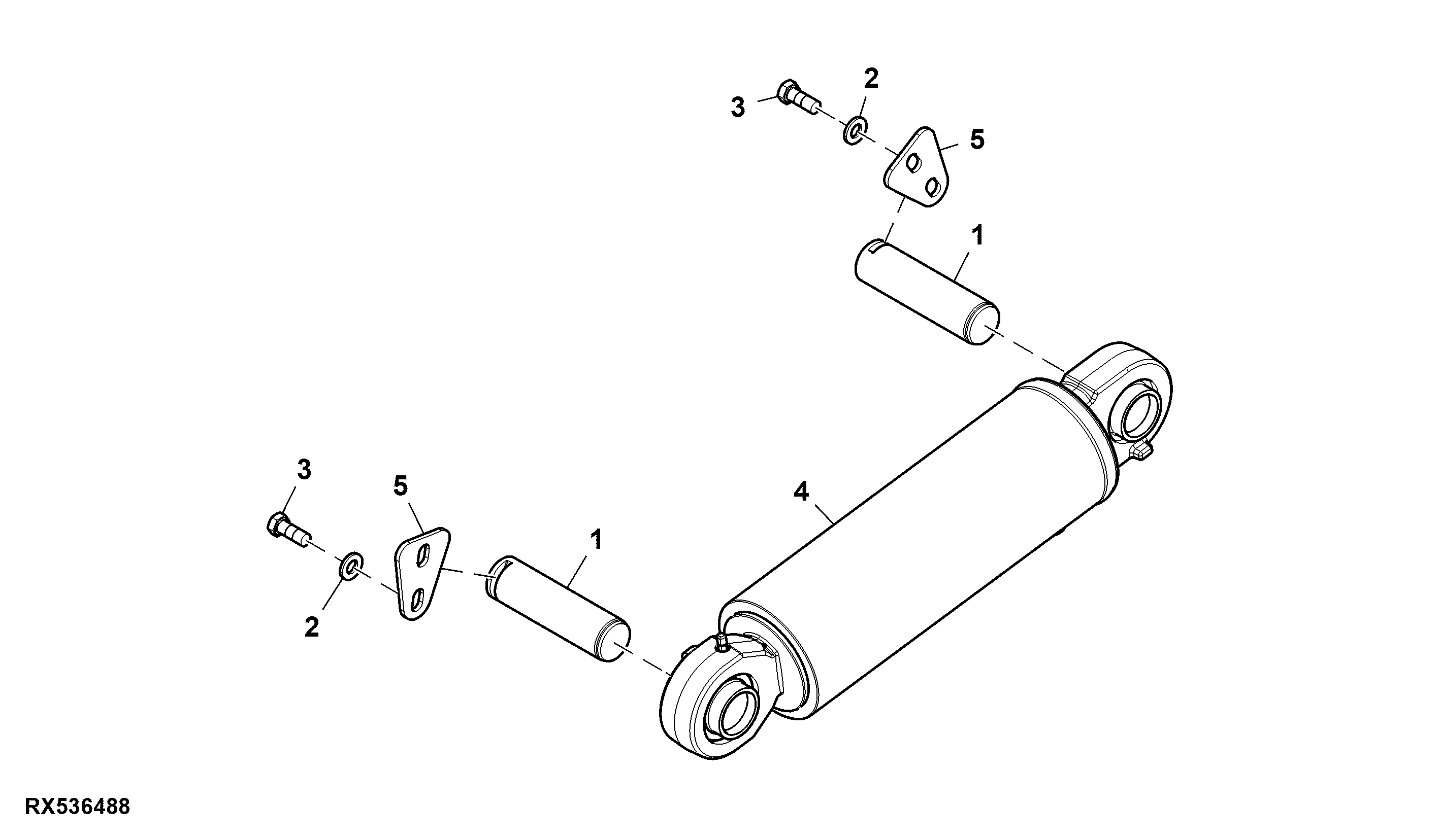 Lift Cylinder (90 MM) (100 MM), Single Acting